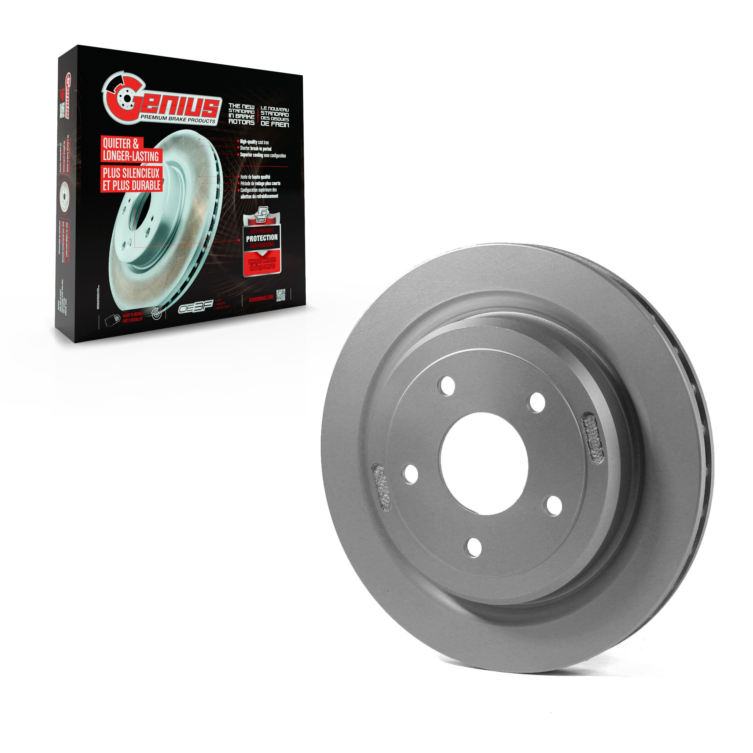 Genius GCR-580252 Disc Brake Rotor for 2004-2013 Cadillac XLR product image