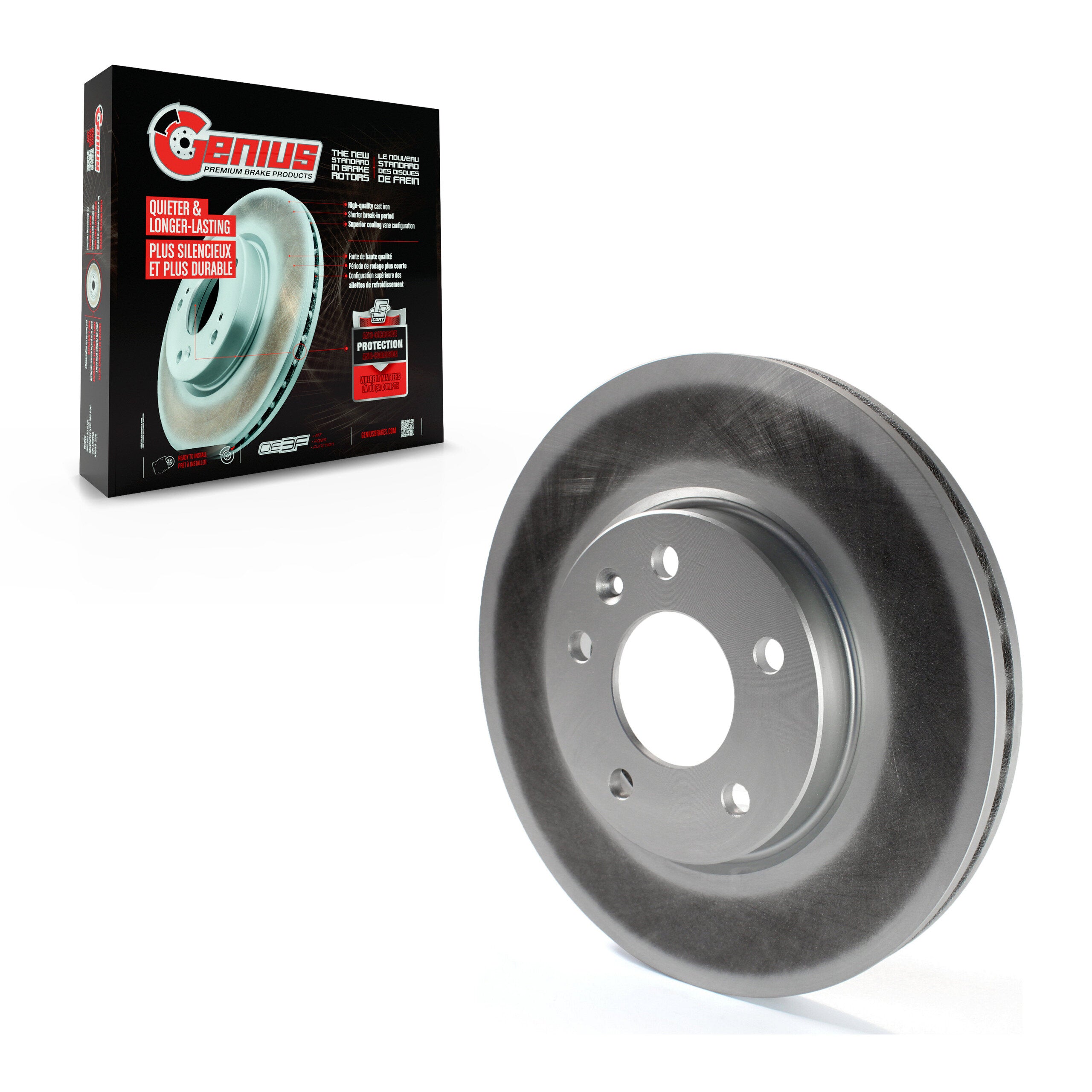 Genius GCR-580899 Disc Brake Rotor for 2011-2024 Buick Envista product image