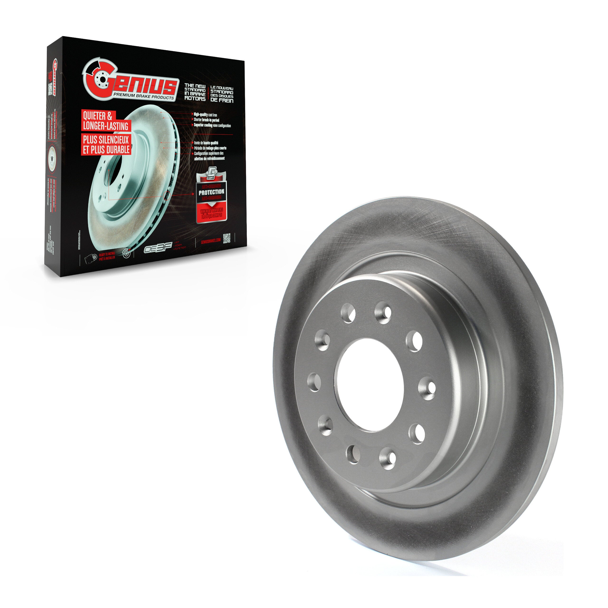 Genius GCR-581999 Disc Brake Rotor for 2016-2024 Buick Regal TourX product image