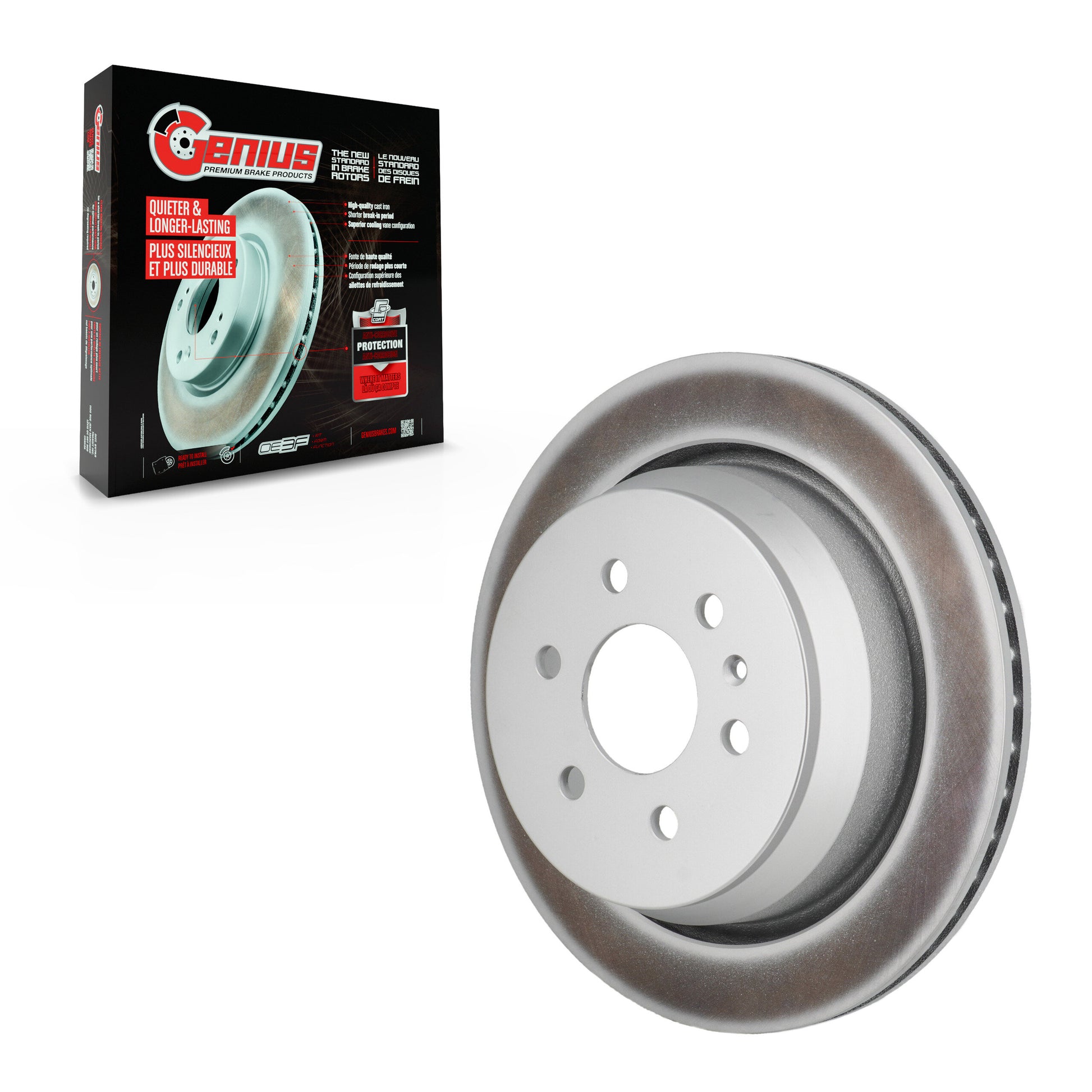 Genius GCR-582743 Disc Brake Rotor for 2021-2022 Chevrolet Colorado product image