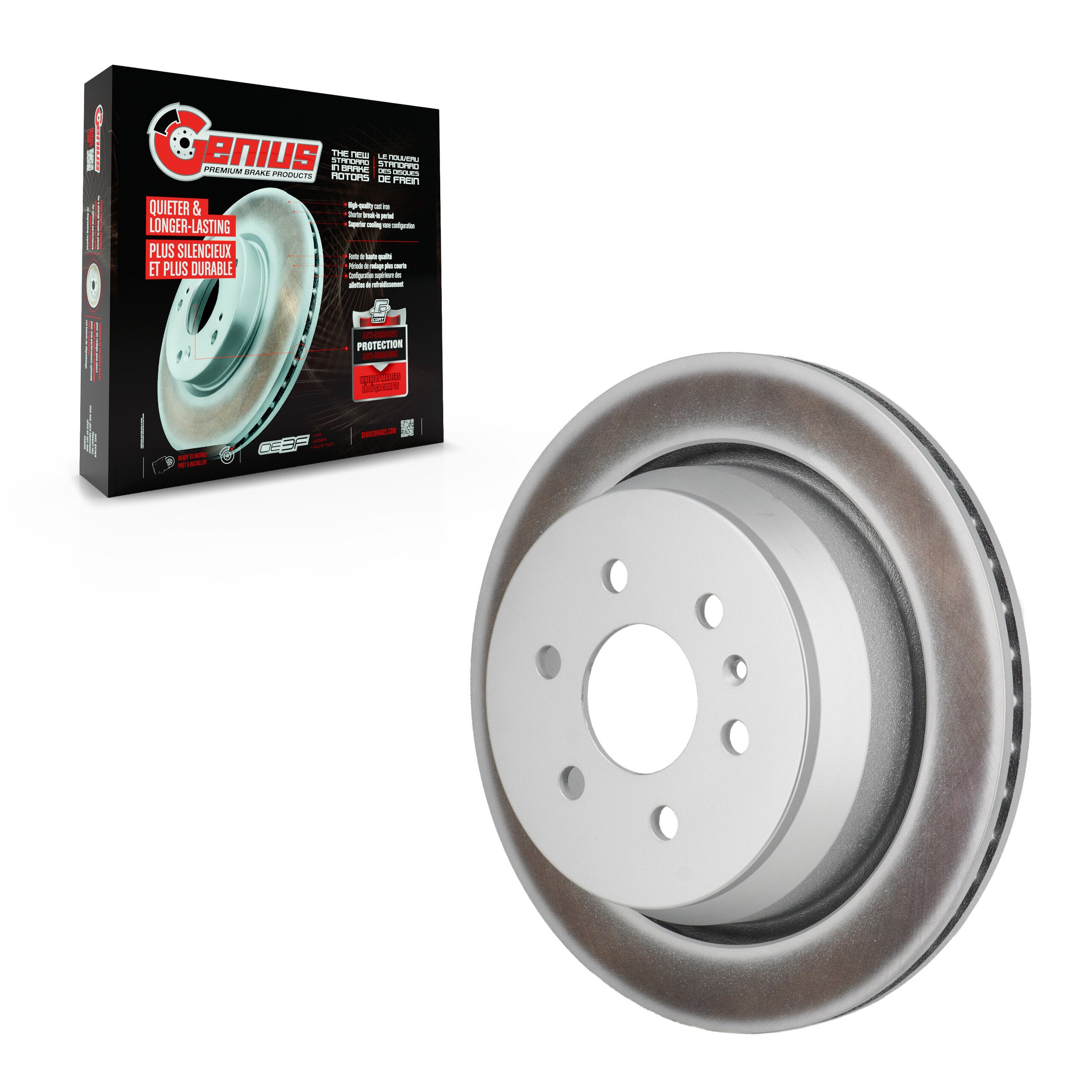 Genius GCR-582743 Disc Brake Rotor for 2021-2022 Chevrolet Colorado product image
