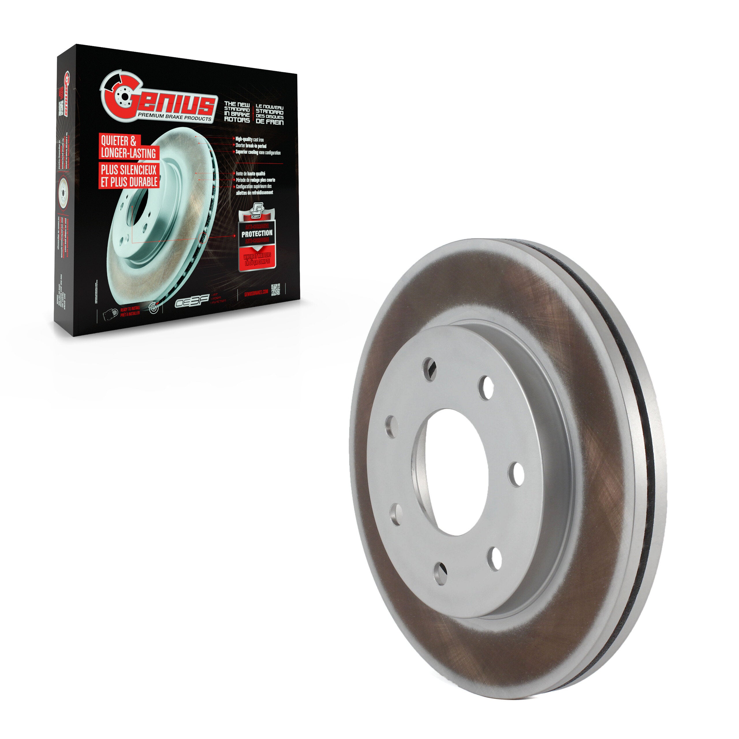 Genius GCR-680181 Disc Brake Rotor for 2004-2008 Lincoln Mark LT product image