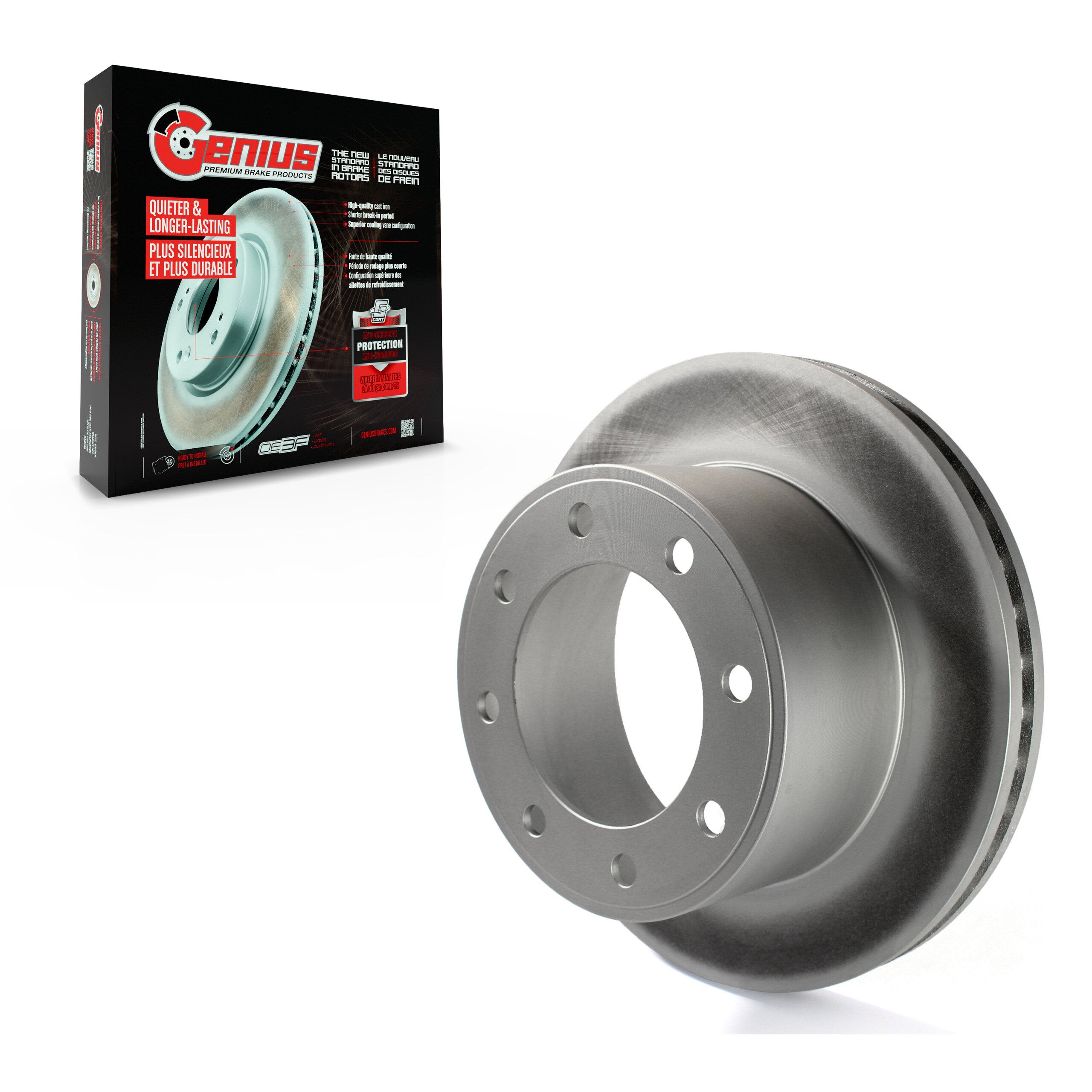 Genius GCR-680394 Disc Brake Rotor for 2005-2012 Ford F-250 Super Duty product image