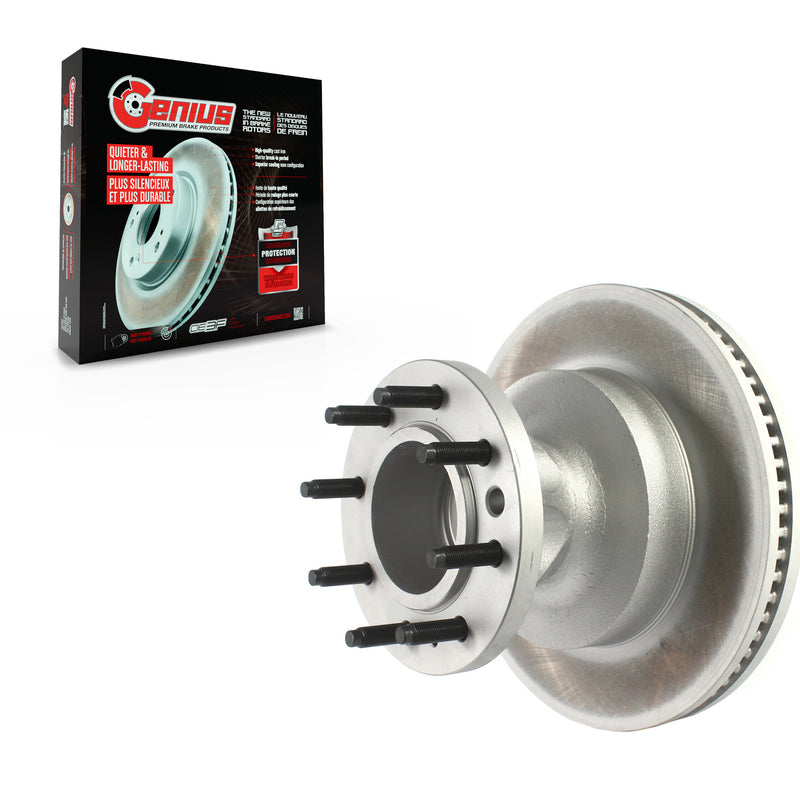 Genius GCR-680626 Disc Brake Rotor and Hub Assembly for 2008-2023 Ford E-350 Super Duty product image
