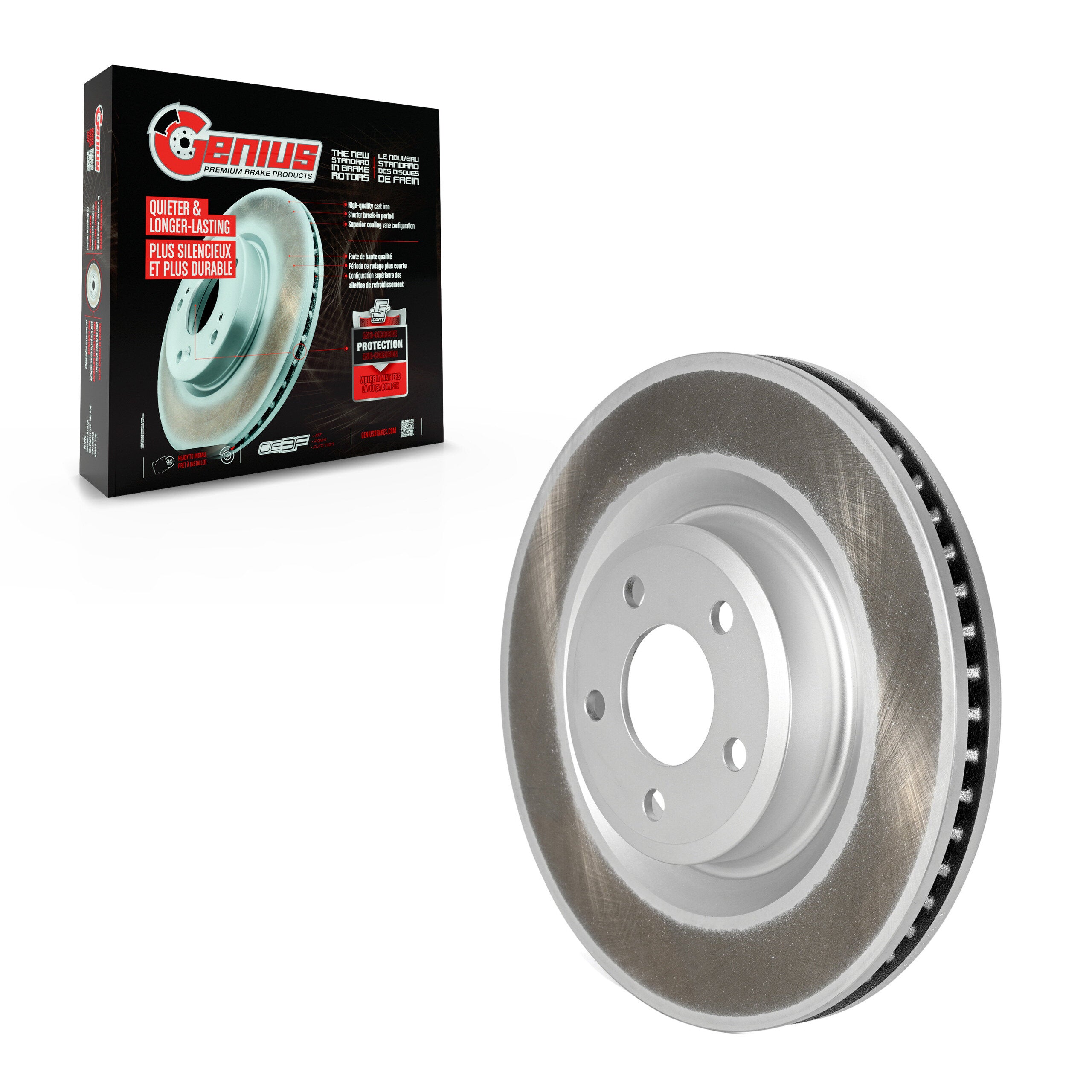Genius GCR-682615 Disc Brake Rotor for 2020-2024 Ford Explorer product image