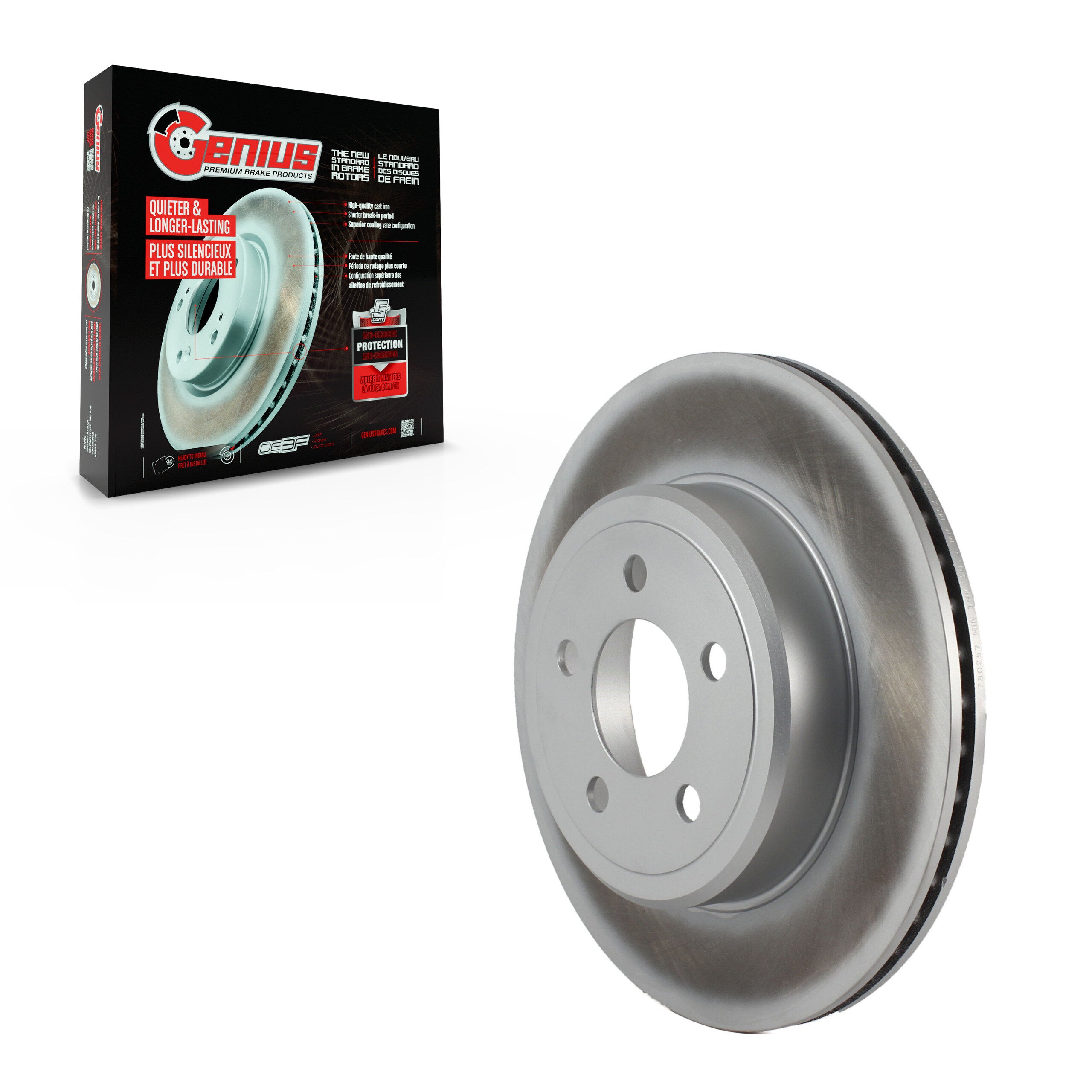 Genius GCR-780257 Disc Brake Rotor for 2005-2023 Dodge Challenger product image