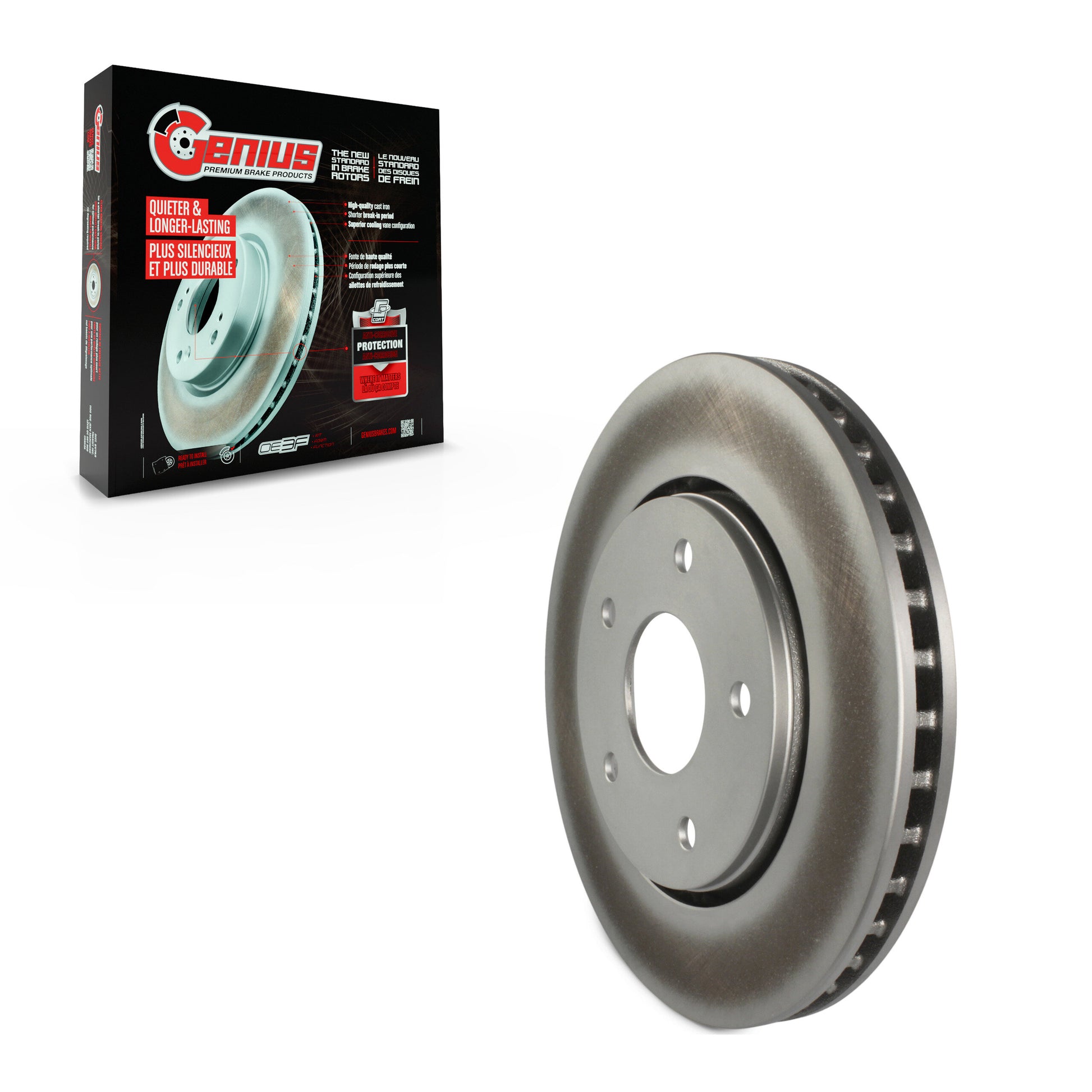 Genius GCR-780624 Disc Brake Rotor for 2008-2018 Chrysler Town & Country product image
