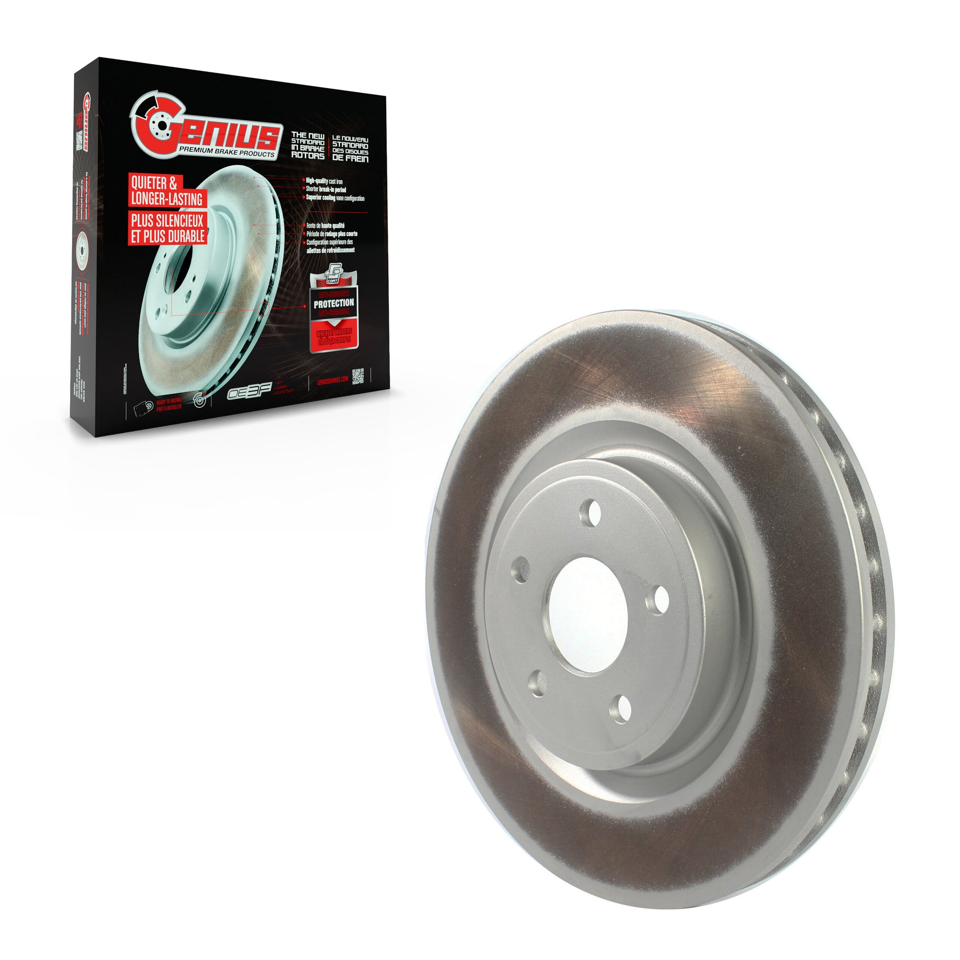 Genius GCR-780960 Disc Brake Rotor for 2012-2020 Dodge Durango product image
