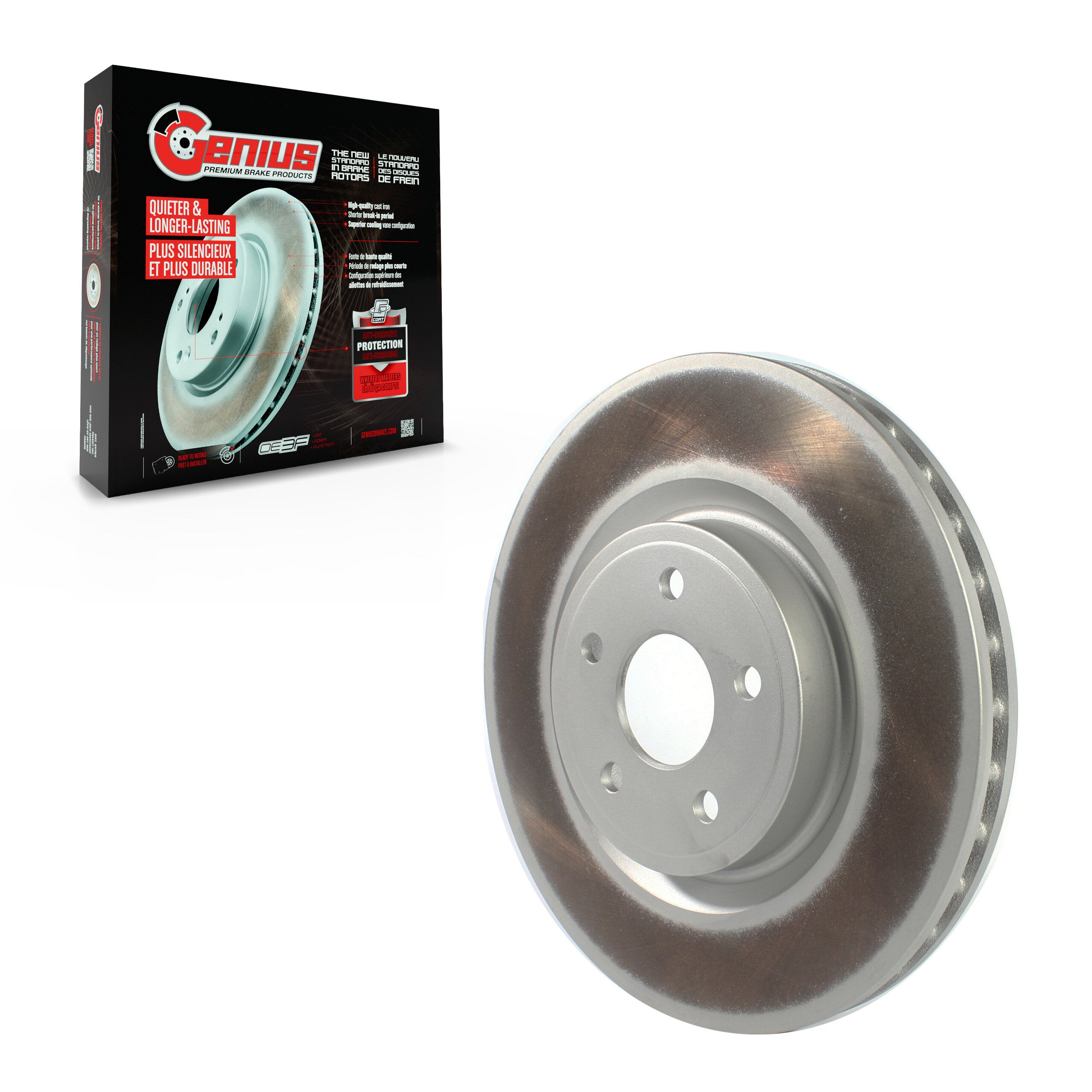Genius GCR-780960 Disc Brake Rotor for 2012-2020 Dodge Durango product image