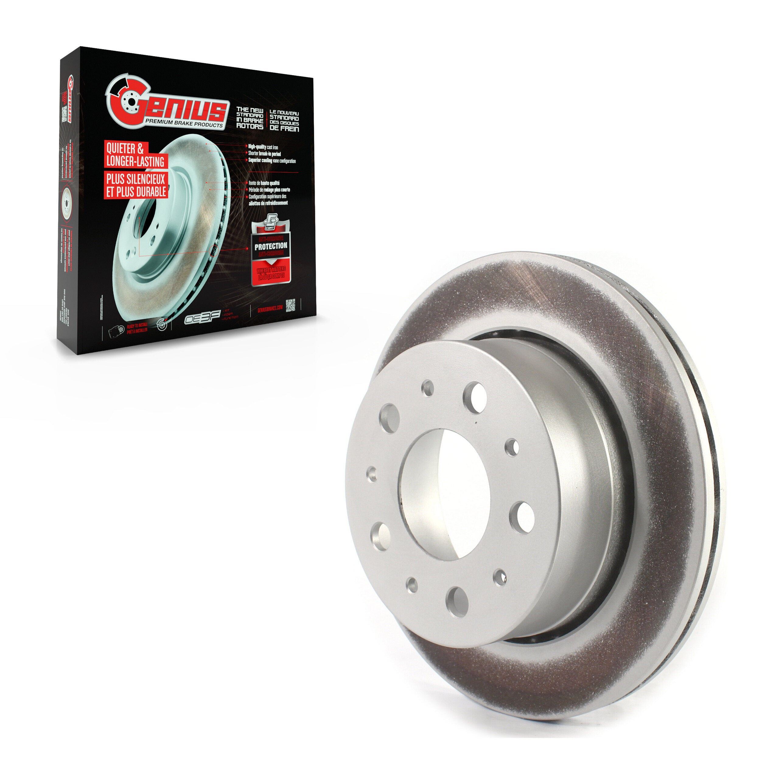 Genius GCR-781138 Disc Brake Rotor for 2014-2021 Ram ProMaster 1500 product image