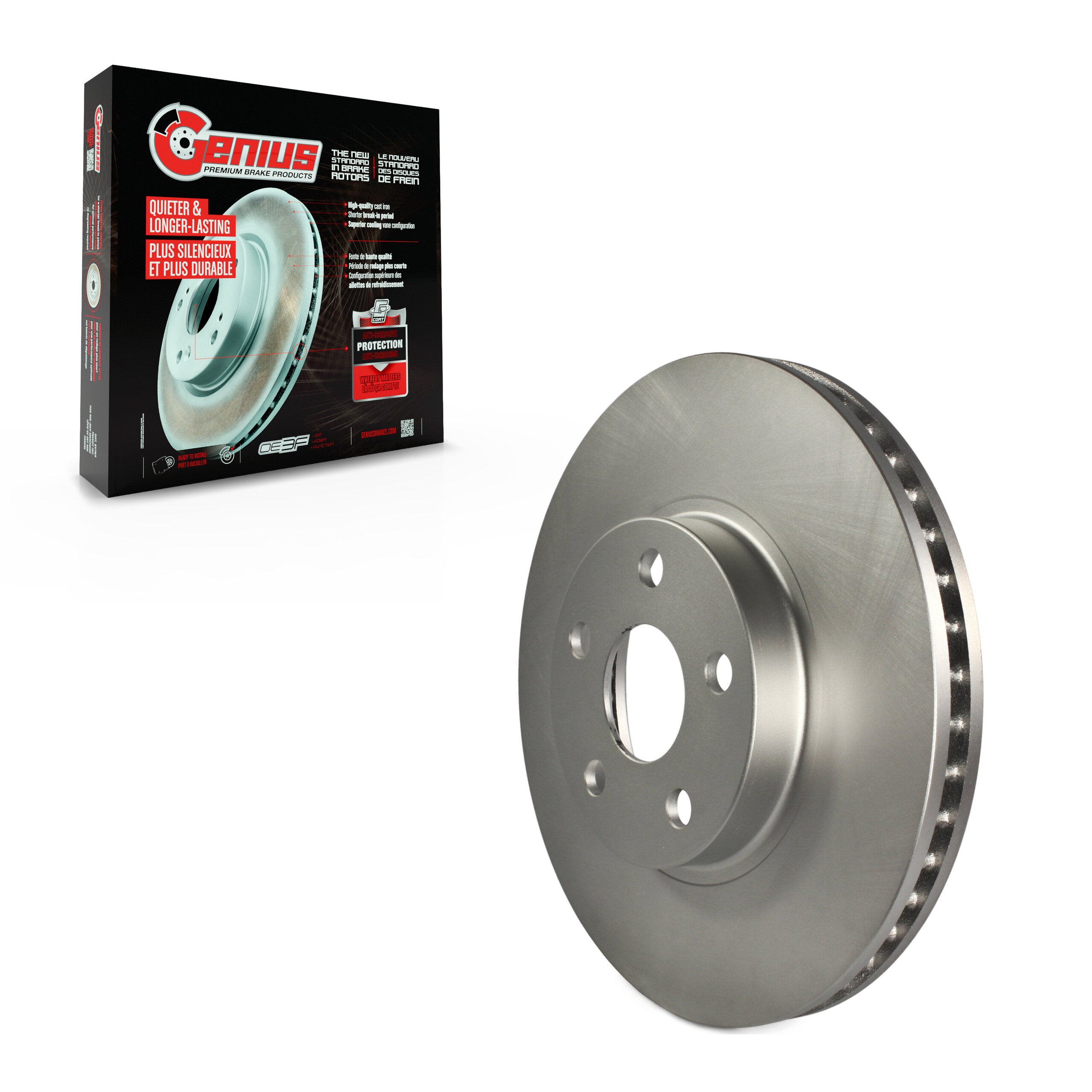 Genius GCR-96934 Disc Brake Rotor for 2000-2010 Scion tC product image