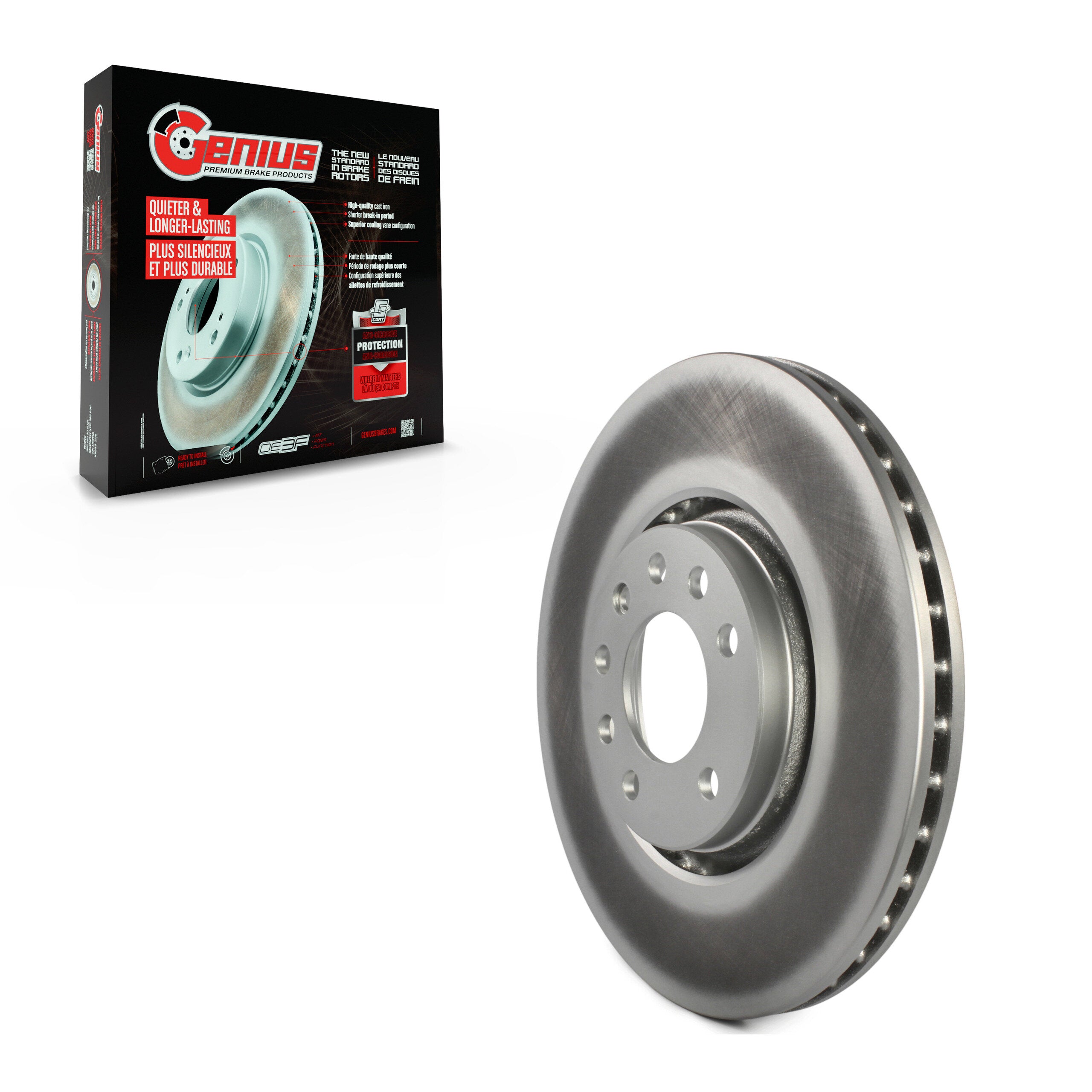 DS-One_Coated Disc Brake Rotor_GCR-980057