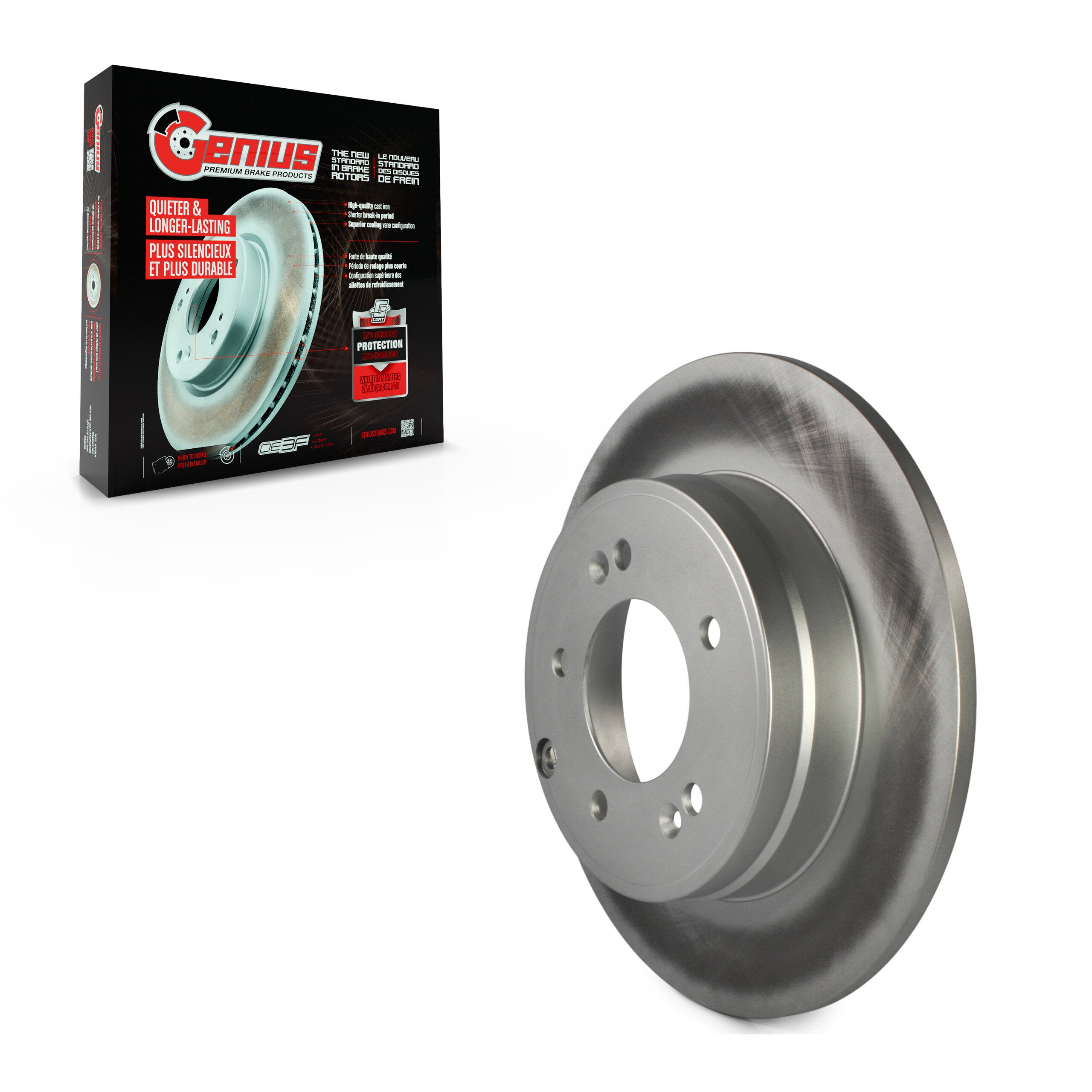 Genius GCR-980420 Disc Brake Rotor for 2006-2020 Hyundai Azera product image