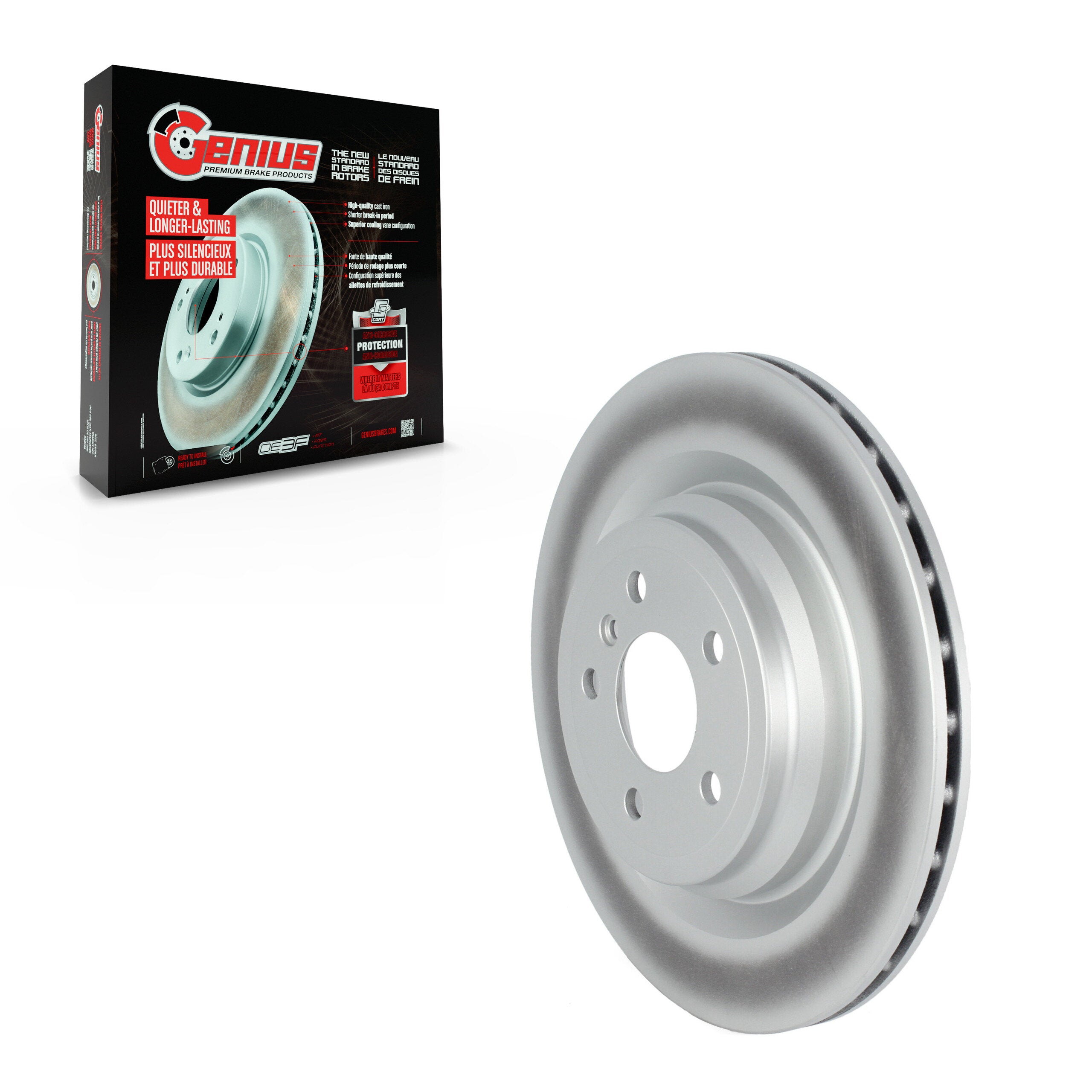 Genius GCR-981085 Disc Brake Rotor for 2013-2019 Mercedes-Benz GLE43 AMG product image
