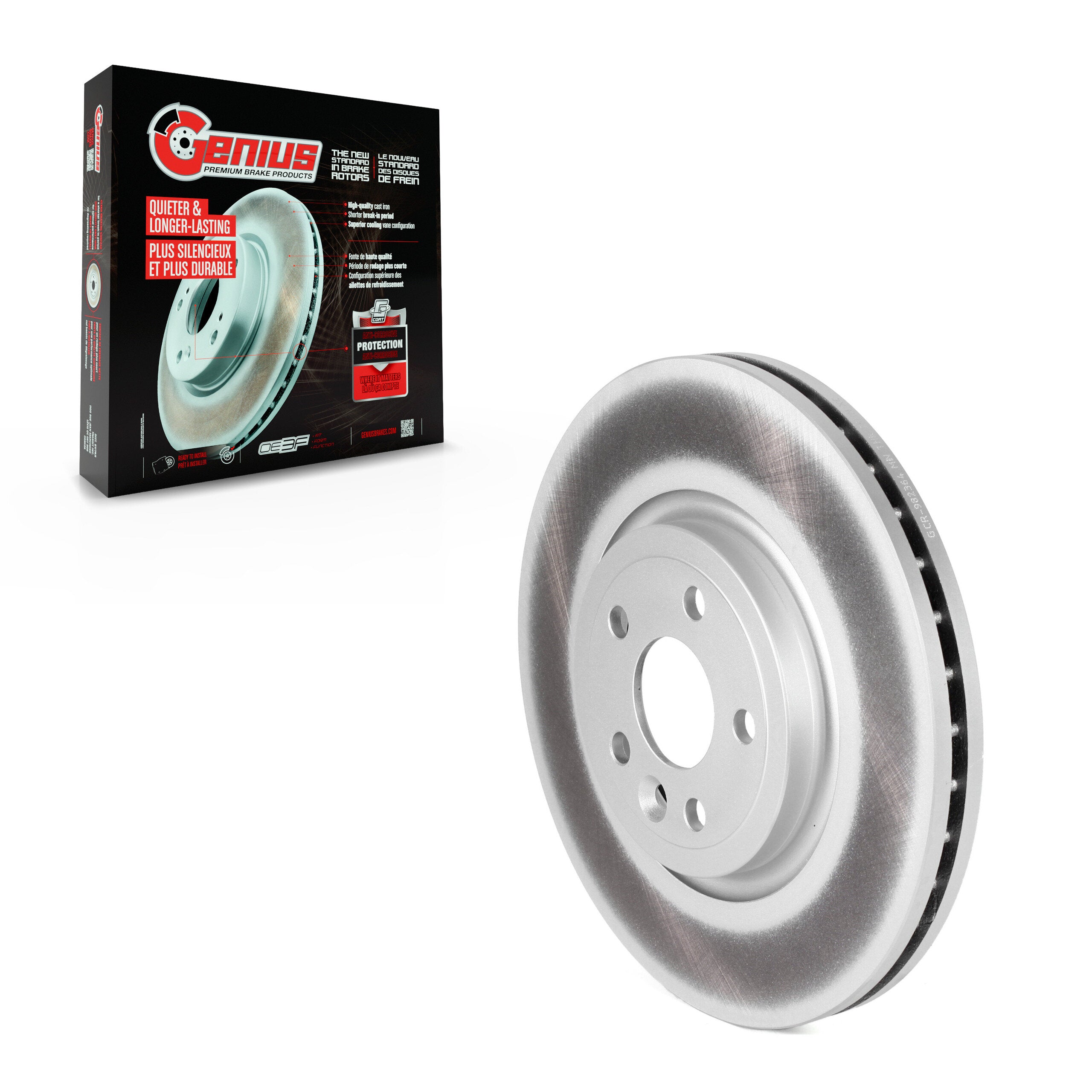 Genius GCR-982364 Disc Brake Rotor for 2017-2020 Jaguar F-Pace product image
