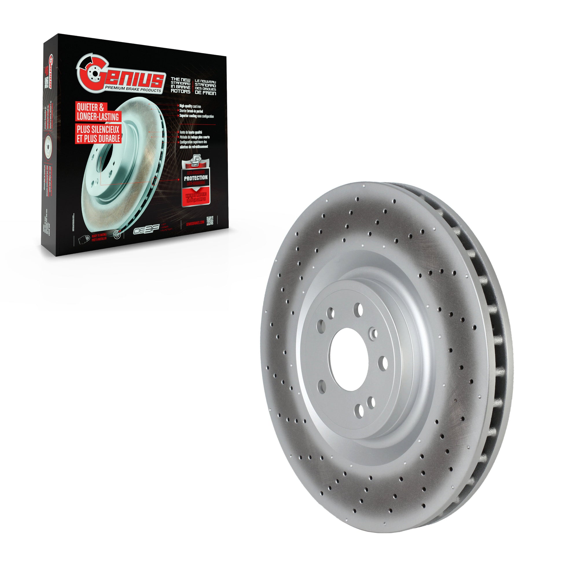 Genius GCR-G8245OE Disc Brake Rotor for 2012-2019 Mercedes-Benz GLE400 product image