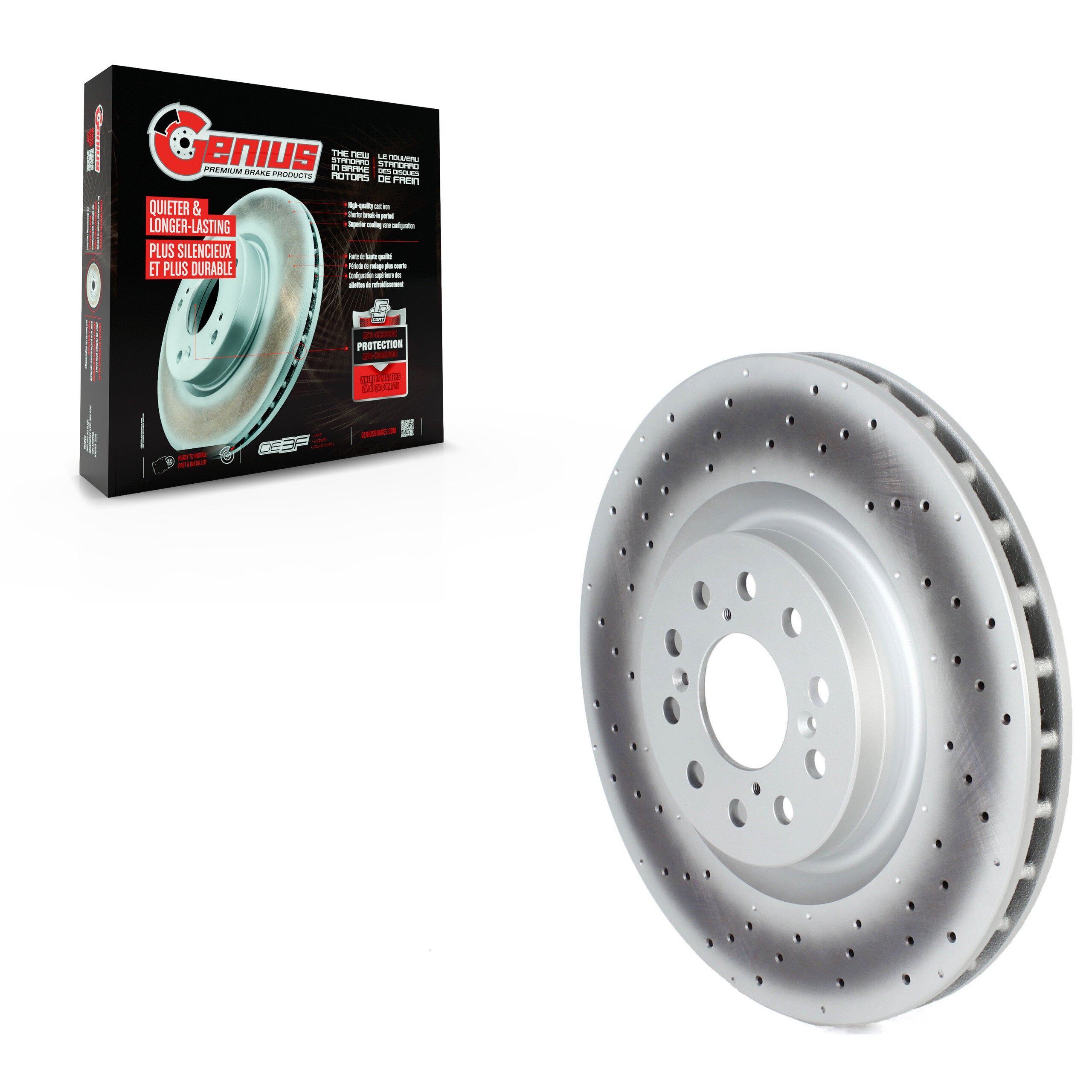 Genius GCR-G8323OE Disc Brake Rotor for 2017-2020 Honda Civic product image