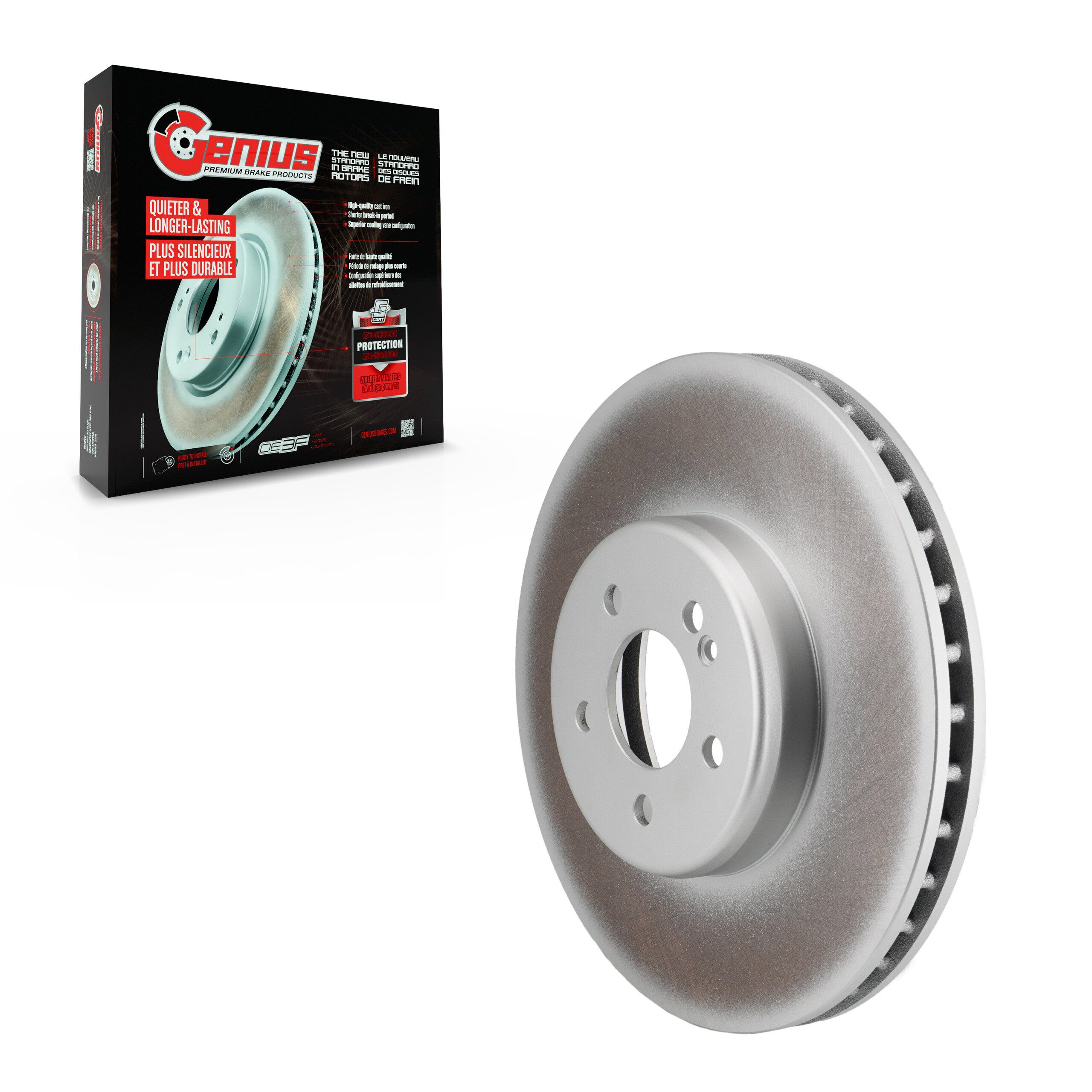 Genius GCR-G8328 Disc Brake Rotor for 2015-2021 Mercedes-Benz GLC300 product image