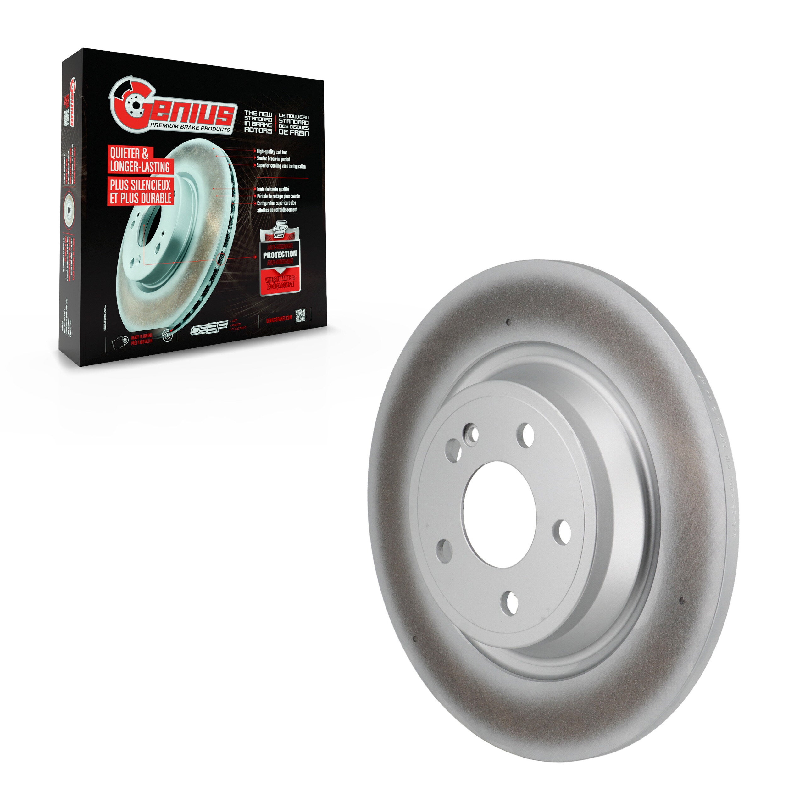 Genius GCR-G8454OE Disc Brake Rotor for 2020-2023 Mercedes-Benz EQB 300 product image
