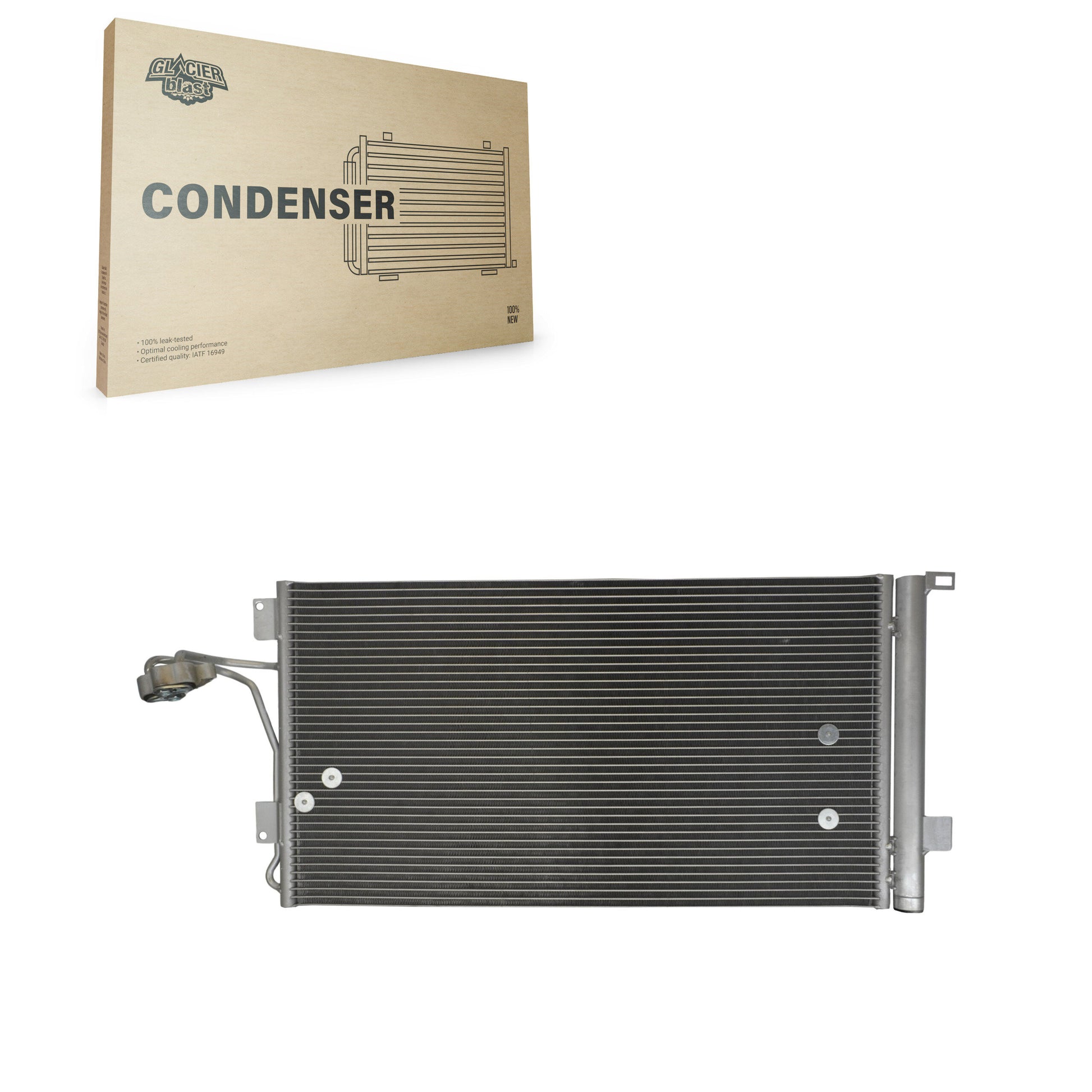 Glacier Blast GLB-AD3294 A/C Condenser for 2003-2015 Porsche Cayenne, Audi Q7 and More