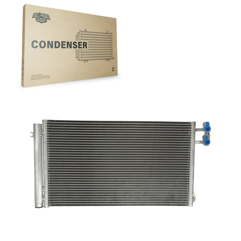 Glacier Blast GLB-BM3739 A/C Condenser for 2007-2016 BMW X1, BMW 135is and More