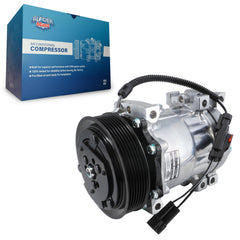 Glacier Blast GLB-CH11551 A/C Compressor for 1994-2002 Dodge Ram 1500, Dodge Ram 2500 and More