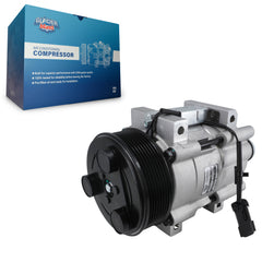 Glacier Blast GLB-CH12232 A/C Compressor for 2006-2010 Dodge Ram 2500, Dodge Ram 3500 and More