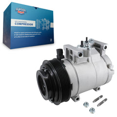 Glacier Blast GLB-CH13051 A/C Compressor for 2012-2018 Jeep Wrangler JK, Ram 1500 and More
