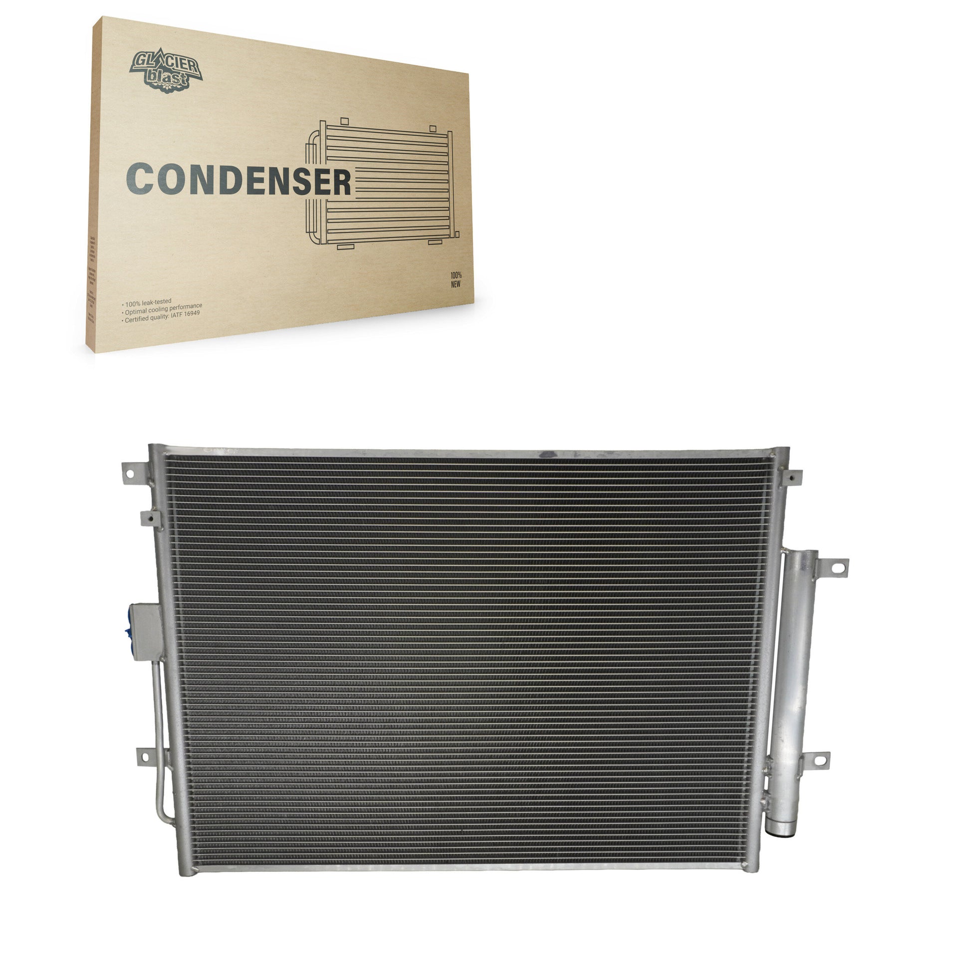 Glacier Blast GLB-CH30130 A/C Condenser for 2019-2023 Jeep Cherokee