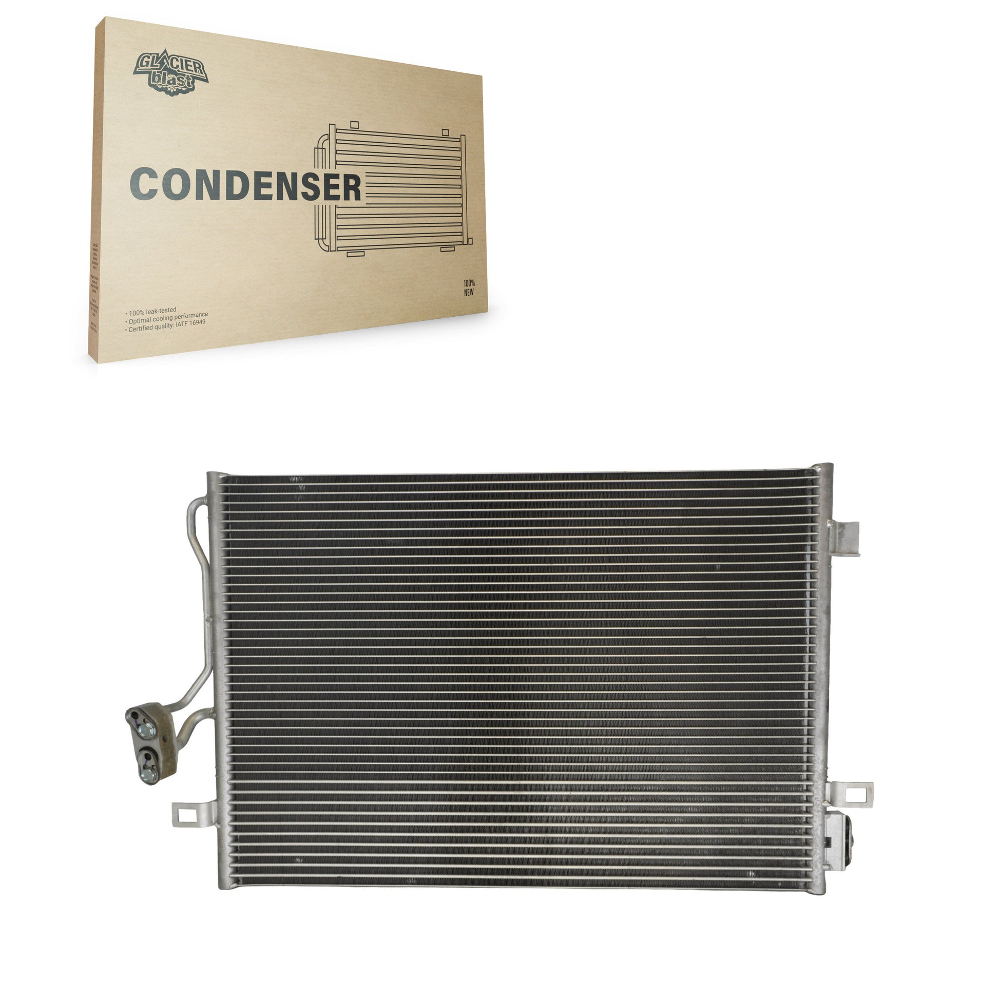 Glacier Blast GLB-CH3776 A/C Condenser for 2009-2010 Dodge Journey
