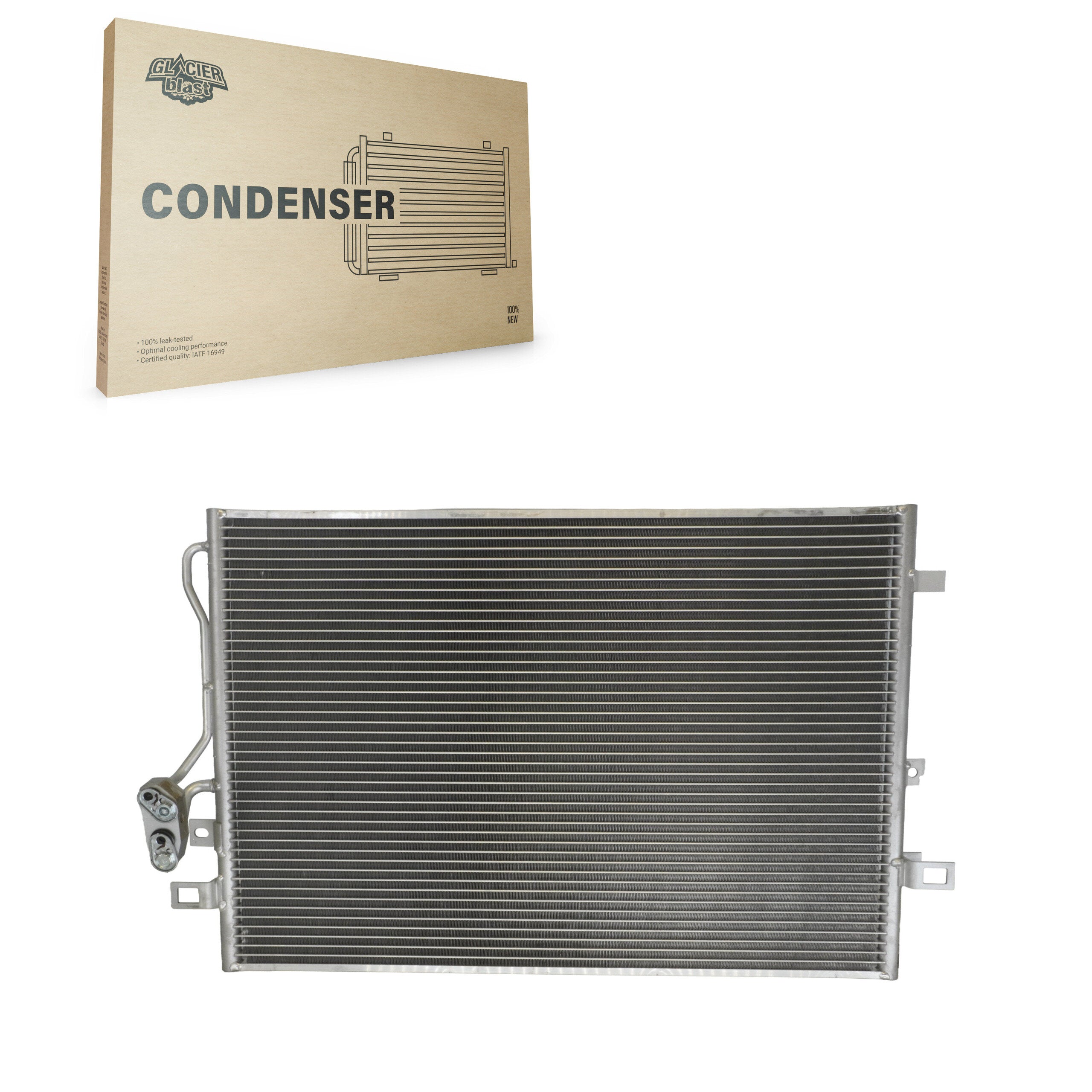 Glacier Blast GLB-CH4104 A/C Condenser for 2011-2020 Dodge Journey