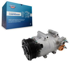 Glacier Blast GLB-FD13101 A/C Compressor for 2014-2019 Ford Fiesta