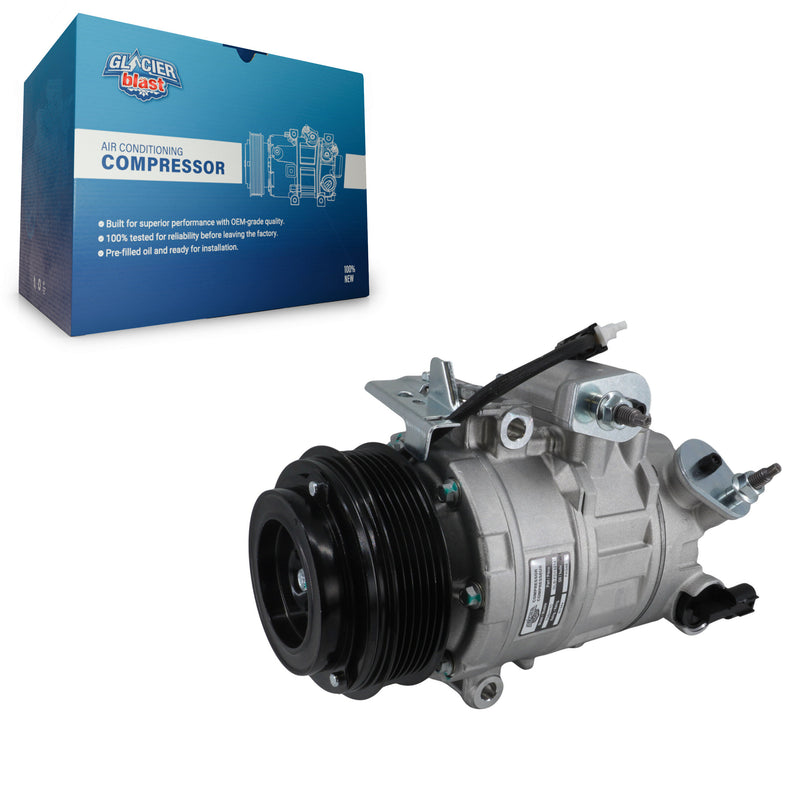 Glacier Blast GLB-FD13214 A/C Compressor for 2015-2022 Ford GT, Lincoln Continental and More
