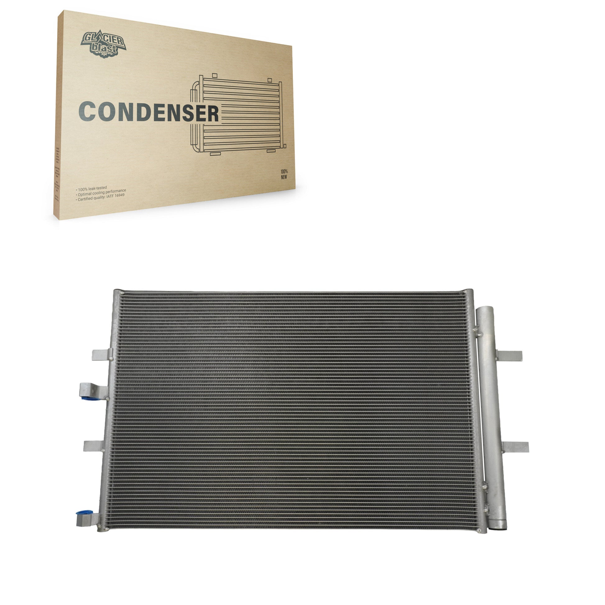 Glacier Blast GLB-FD30170 A/C Condenser for 2020-2024 Ford E-Transit, Ford Transit-150 and More