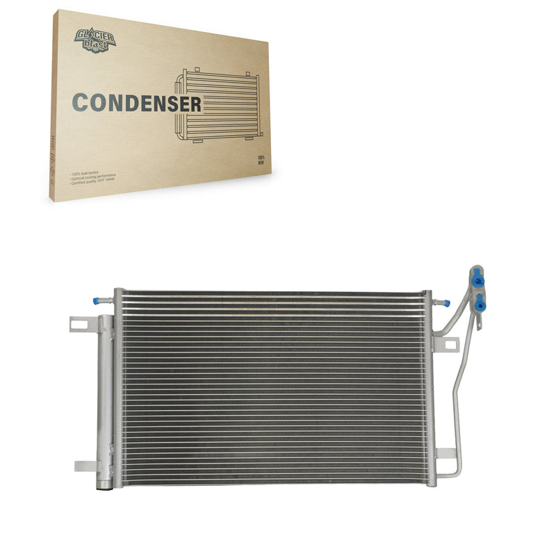 Glacier Blast GLB-FD3390 A/C Condenser for 2006-2012 Lincoln MKZ, Ford Fusion and More