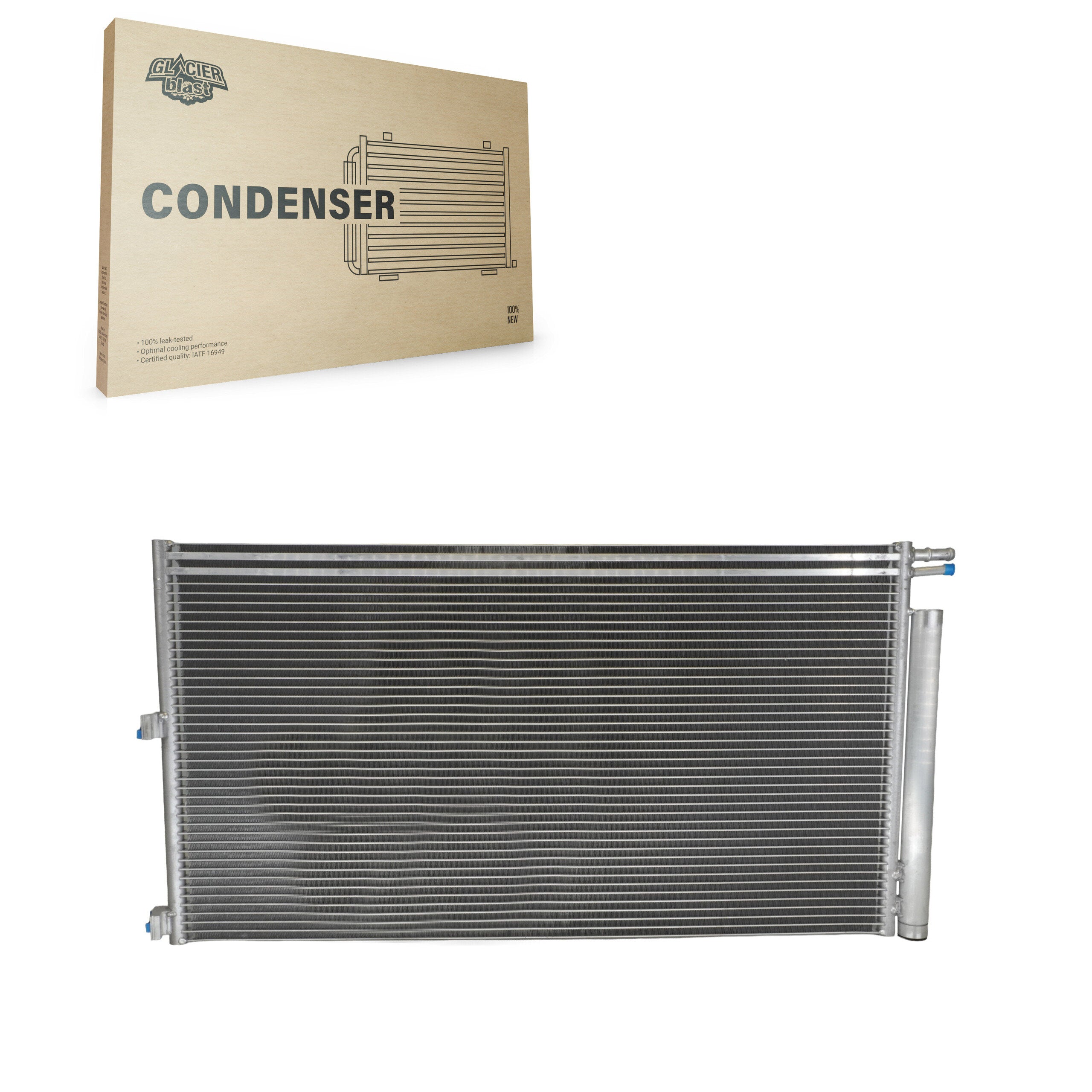Glacier Blast GLB-FD3618 A/C Condenser for 2007-2014 Ford F-150, Ford Expedition and More