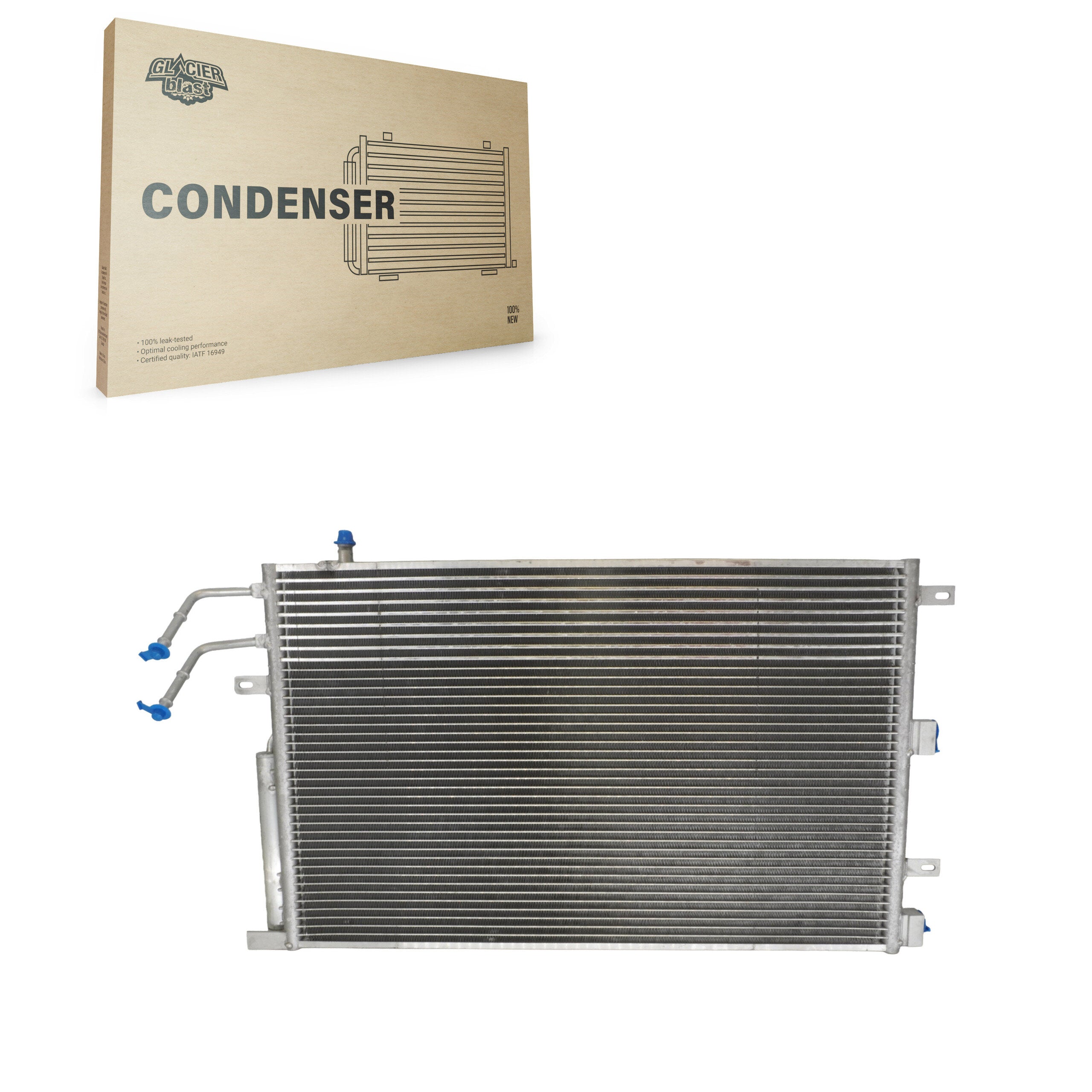Glacier Blast GLB-FD3672 A/C Condenser for 2008-2011 Ford Focus