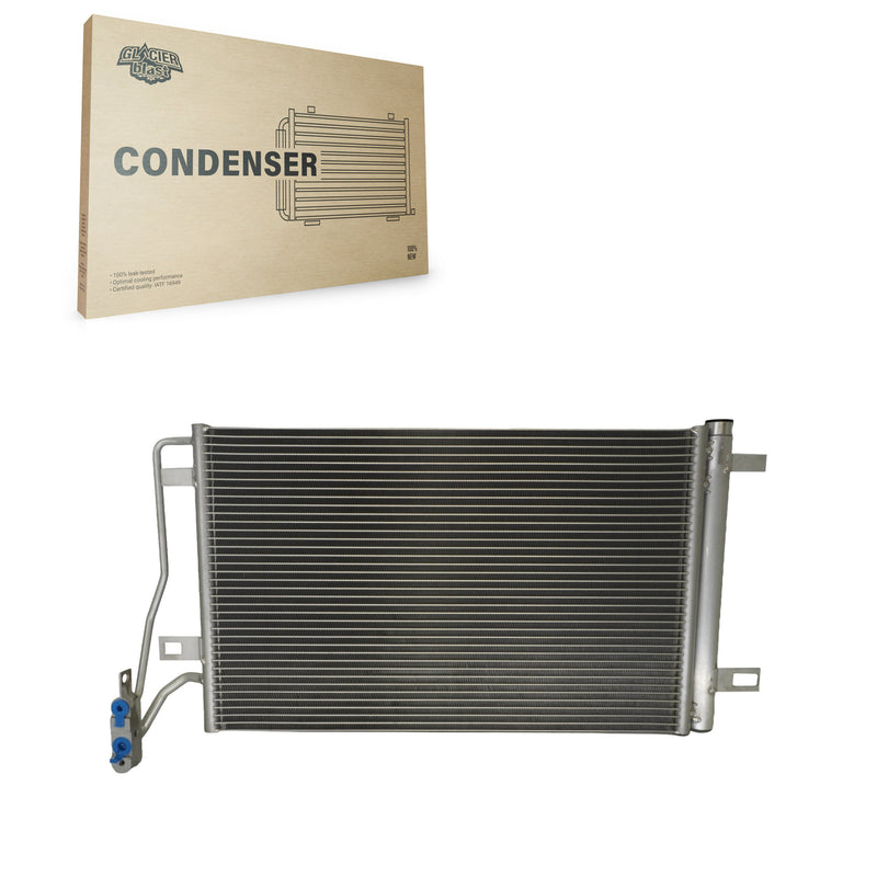 Glacier Blast GLB-FD3786 A/C Condenser for 2010-2012 Lincoln MKZ, Ford Fusion and More