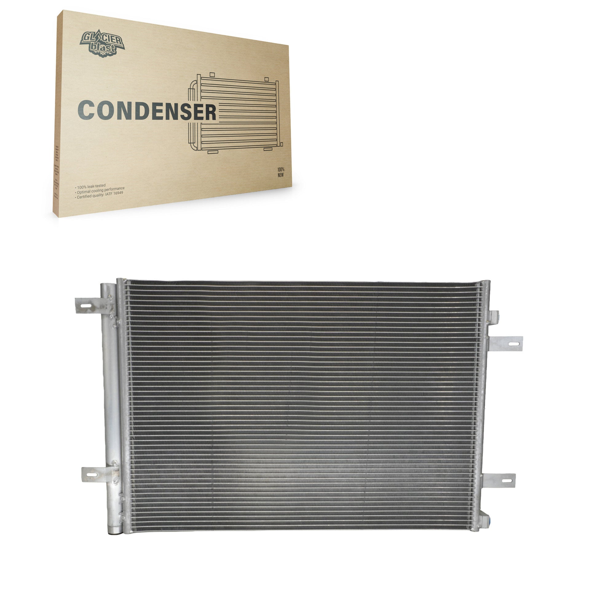 Glacier Blast GLB-FD3936 A/C Condenser for 2011-2016 Ford F-250 Super Duty, Ford F-350 Super Duty and More