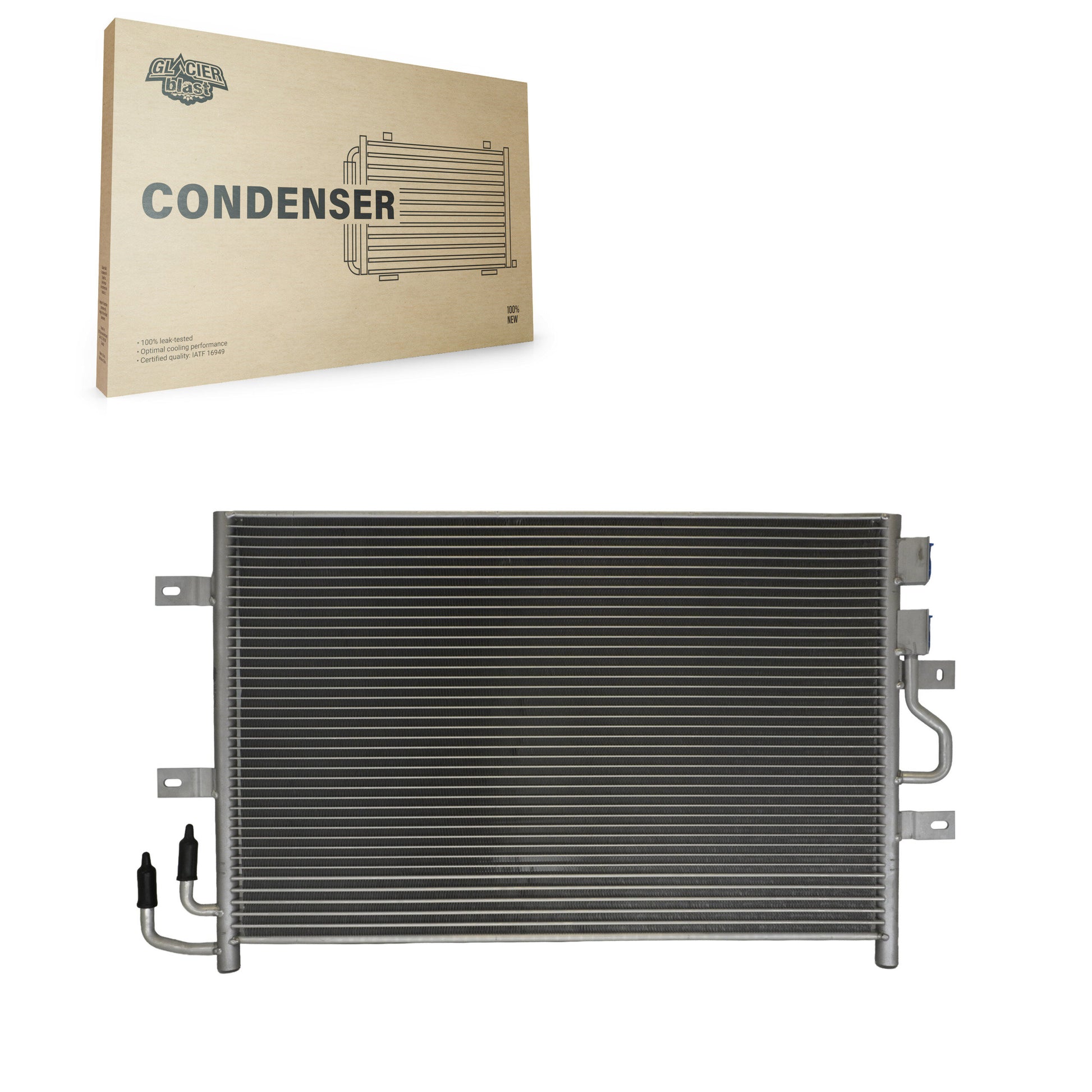 Glacier Blast GLB-FD3942 A/C Condenser for 2010-2019 Ford Flex, Lincoln MKT