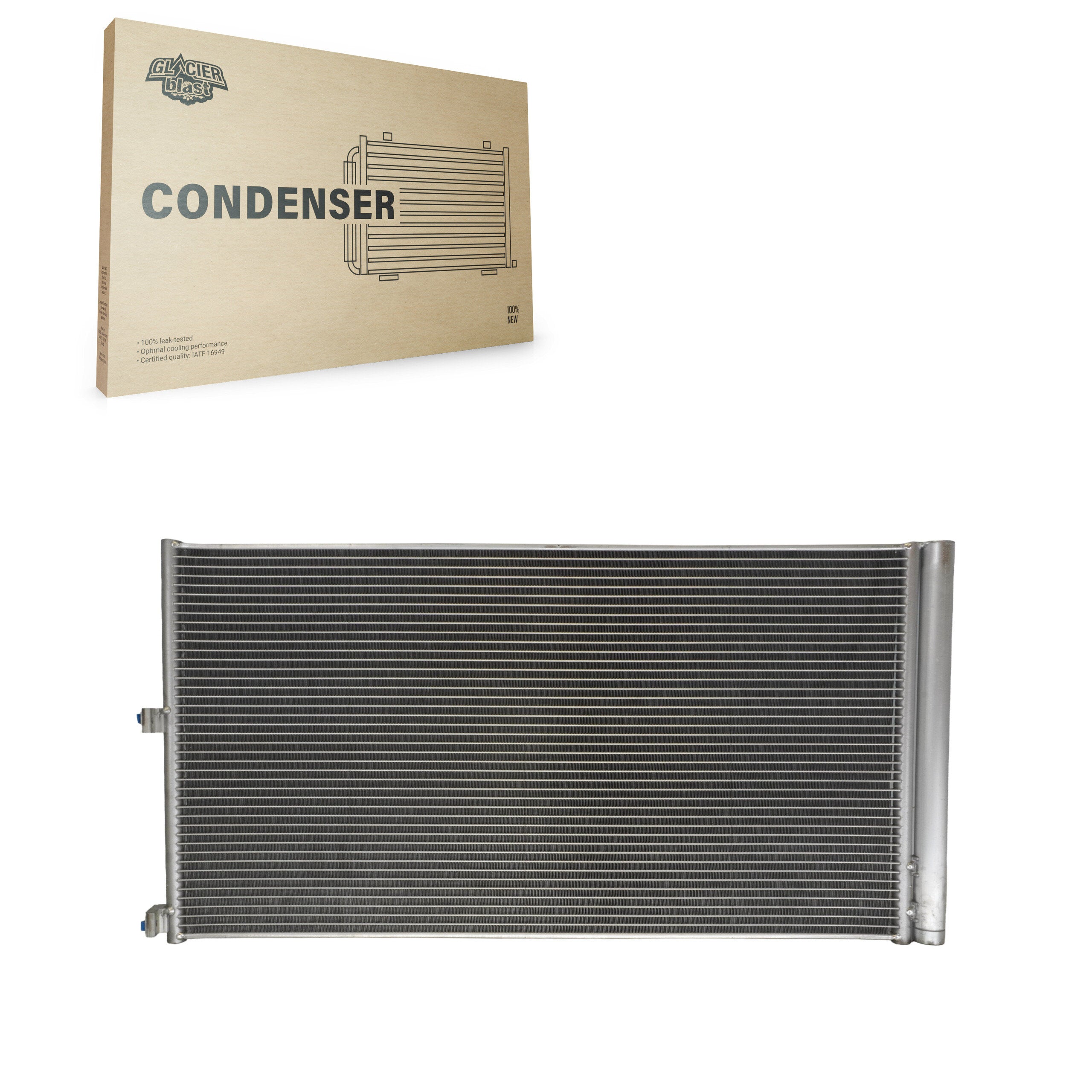 Glacier Blast GLB-FD3975 A/C Condenser for 2011-2017 Ford Expedition, Lincoln Navigator and More