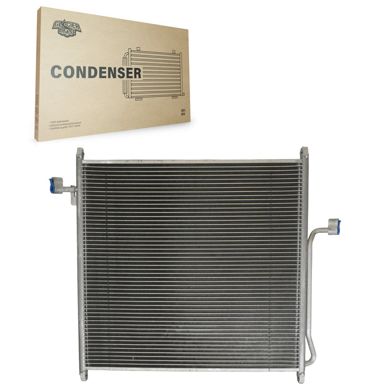 Glacier Blast GLB-FD4904 A/C Condenser for 1998-2010 Mazda B2300, Ford Ranger and More