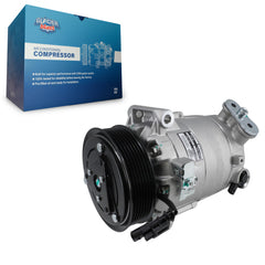 Glacier Blast GLB-GM13007 A/C Compressor for 2012-2016 Buick Regal, Chevrolet Impala and More
