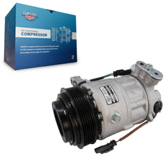 Glacier Blast GLB-GM13049 A/C Compressor for 2012-2016 Buick LaCrosse, Cadillac SRX