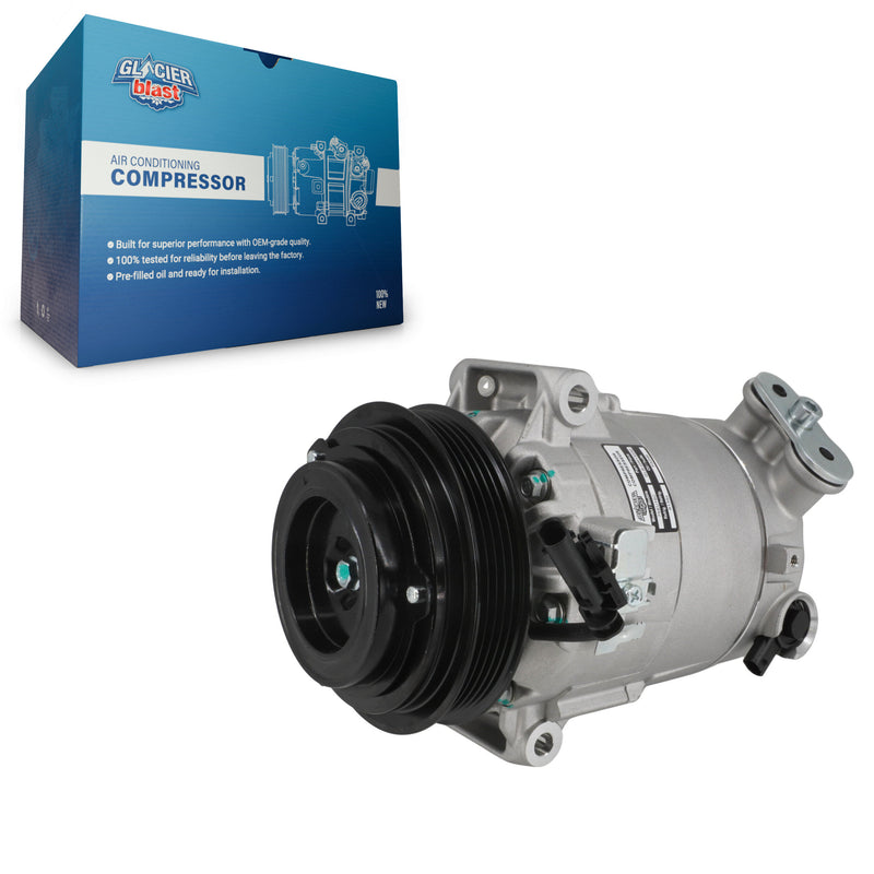 Glacier Blast GLB-GM13230 A/C Compressor for 2015-2017 Chevrolet Equinox, GMC Terrain