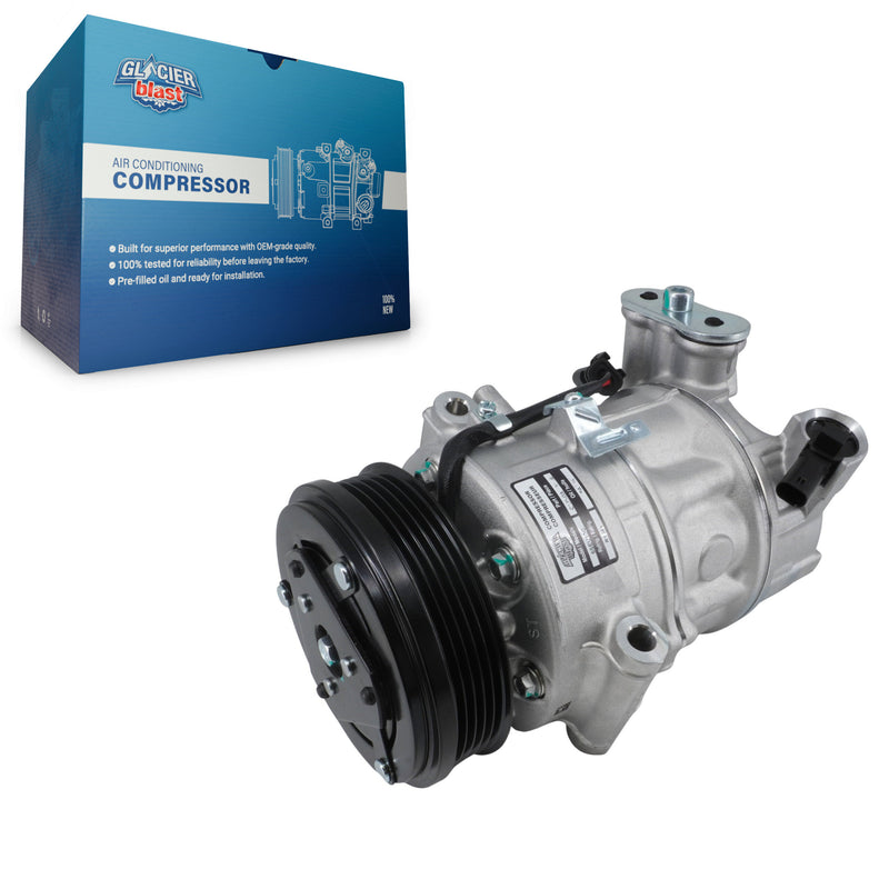 Glacier Blast GLB-GM13236 A/C Compressor for 2016-2019 Chevrolet Cruze