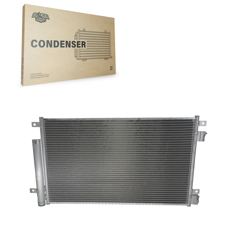 Glacier Blast GLB-GM30025 A/C Condenser for 2016-2022 Chevrolet Spark