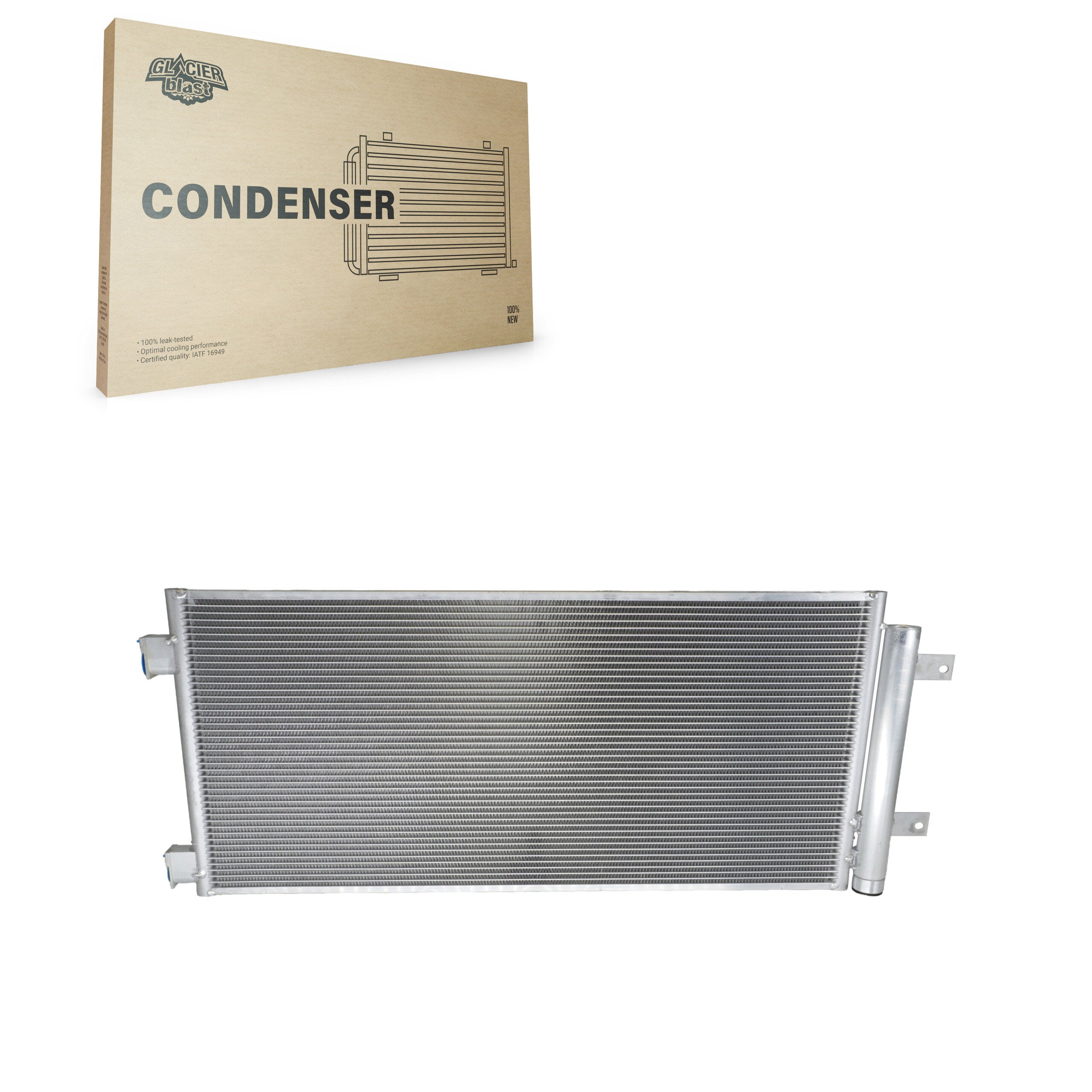 Glacier Blast GLB-GM30033 A/C Condenser for 2016-2019 Chevrolet Cruze