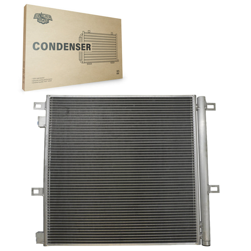 Glacier Blast GLB-GM30043 A/C Condenser for 2017-2024 Chevrolet Blazer, GMC Acadia and More