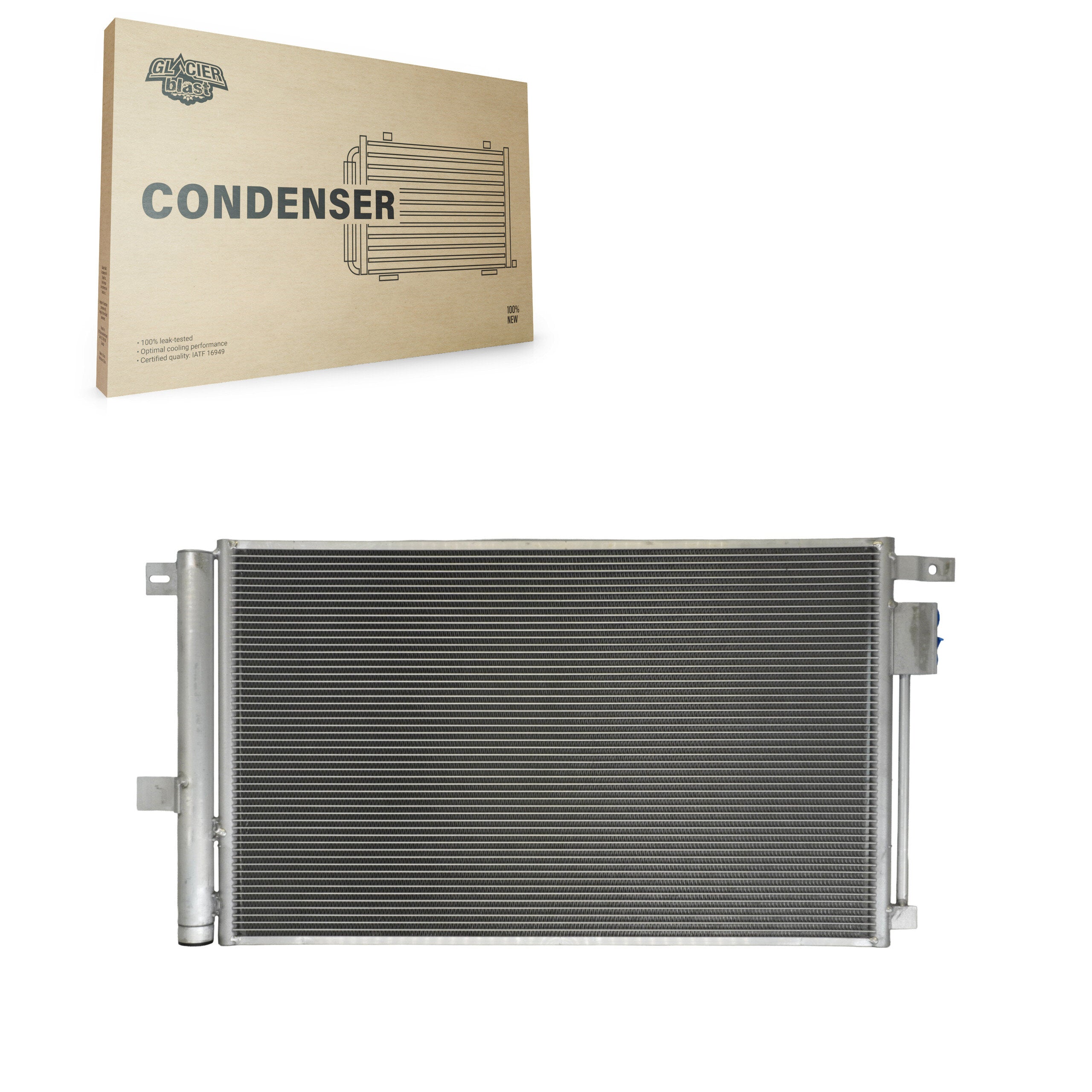 Glacier Blast GLB-GM30072 A/C Condenser for 2015-2022 Chevrolet Colorado, GMC Canyon
